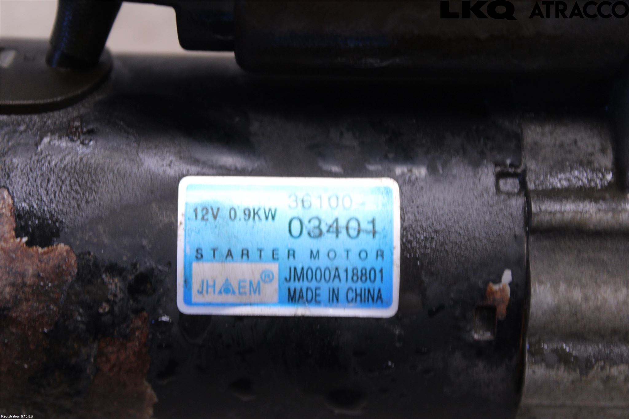 Kia PICANTO 12-17 Startmotor
