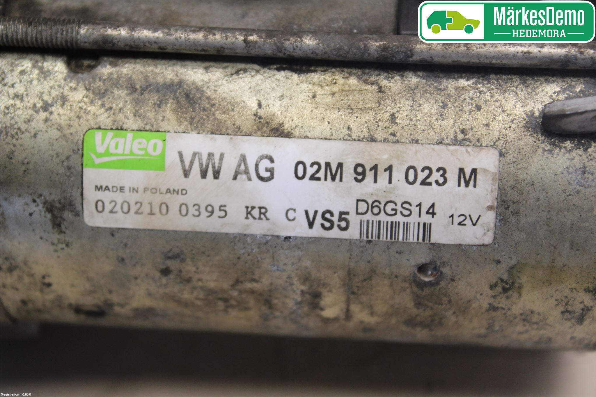 Skoda YETI Startmotor