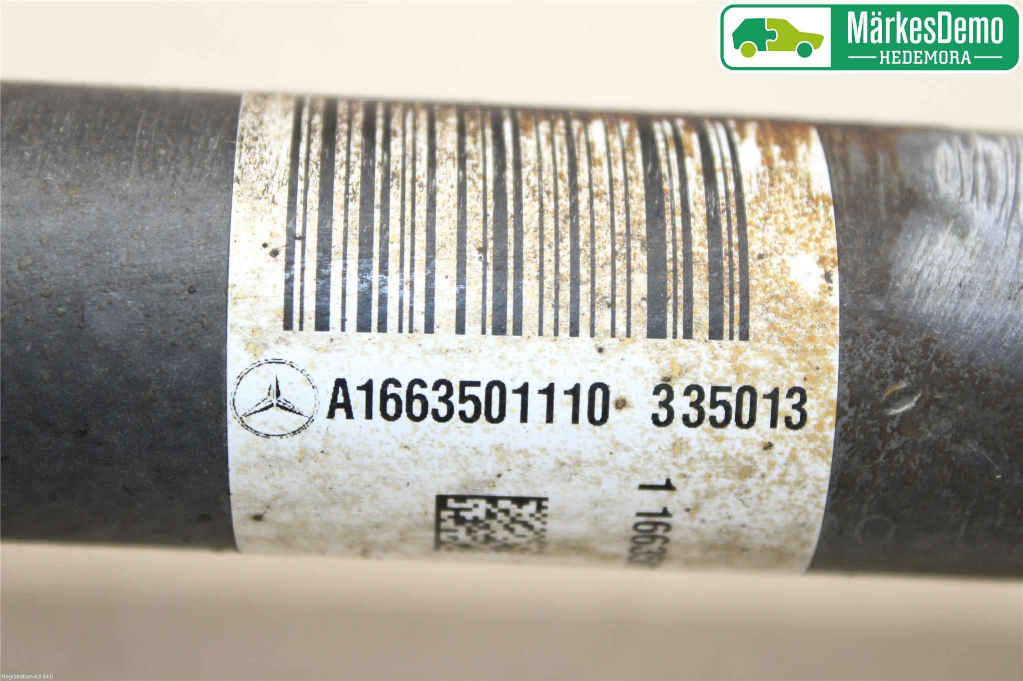 Mercedes-Benz MB GL/GLS-KLASS (X166) 12-19 Drivaxel Bak Vänster