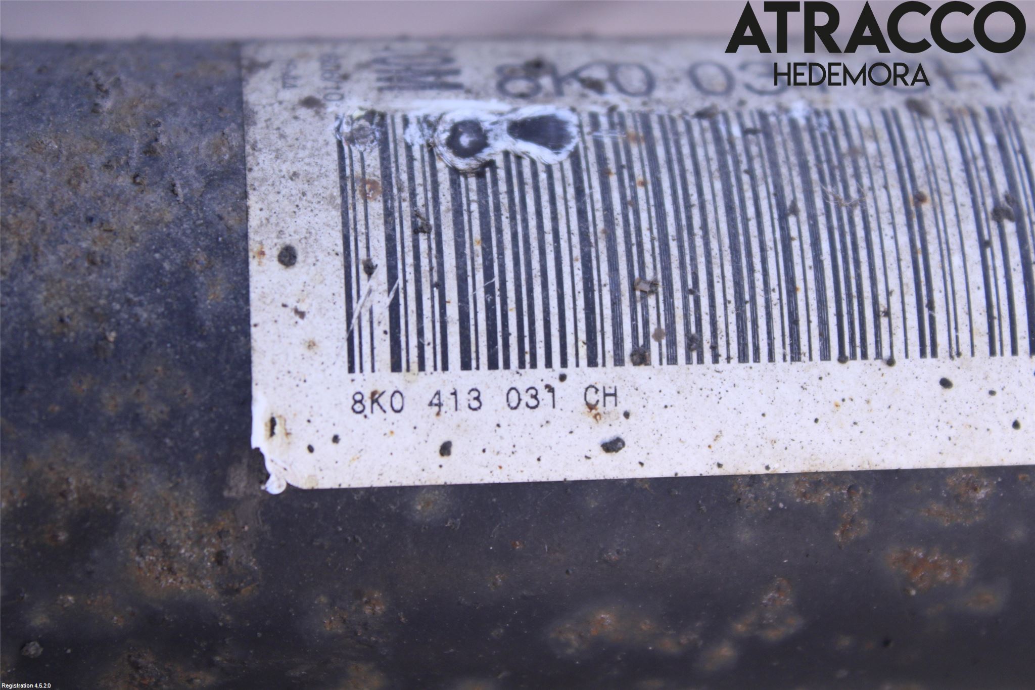 Audi A4/S4 08-11 Fjäderben Fram Vänster