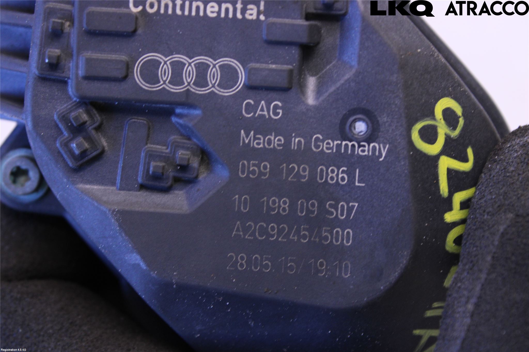 Audi A6/S6     05-11 Inj Virvelspjäll Ställmotor