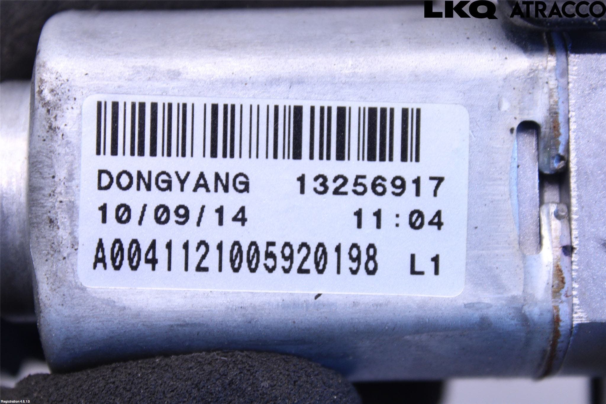 Opel ASTRA J 10-15 Torkararm-Bakruta