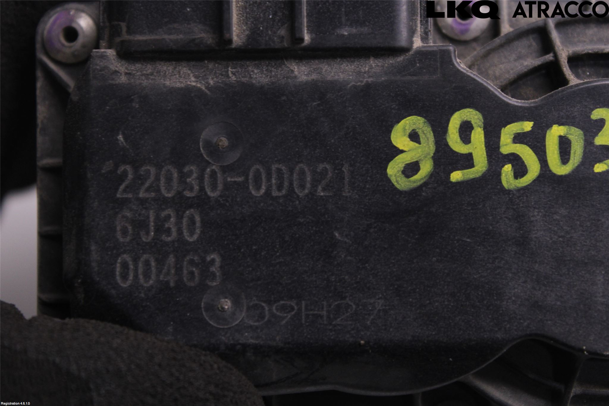 Toyota COROLLA 02-07 Injspjällhus