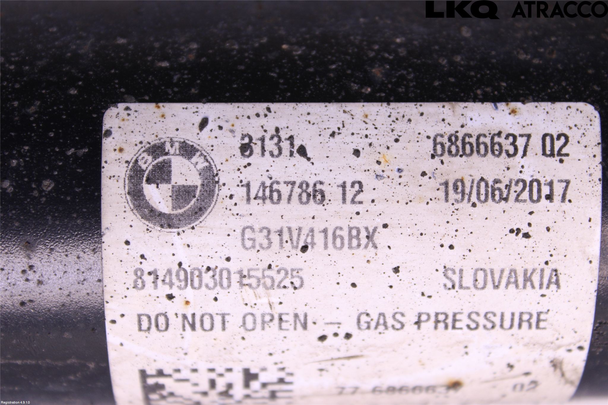 BMW 5 G30/G31/F90 17-23 Fjäderben Fram Vänster