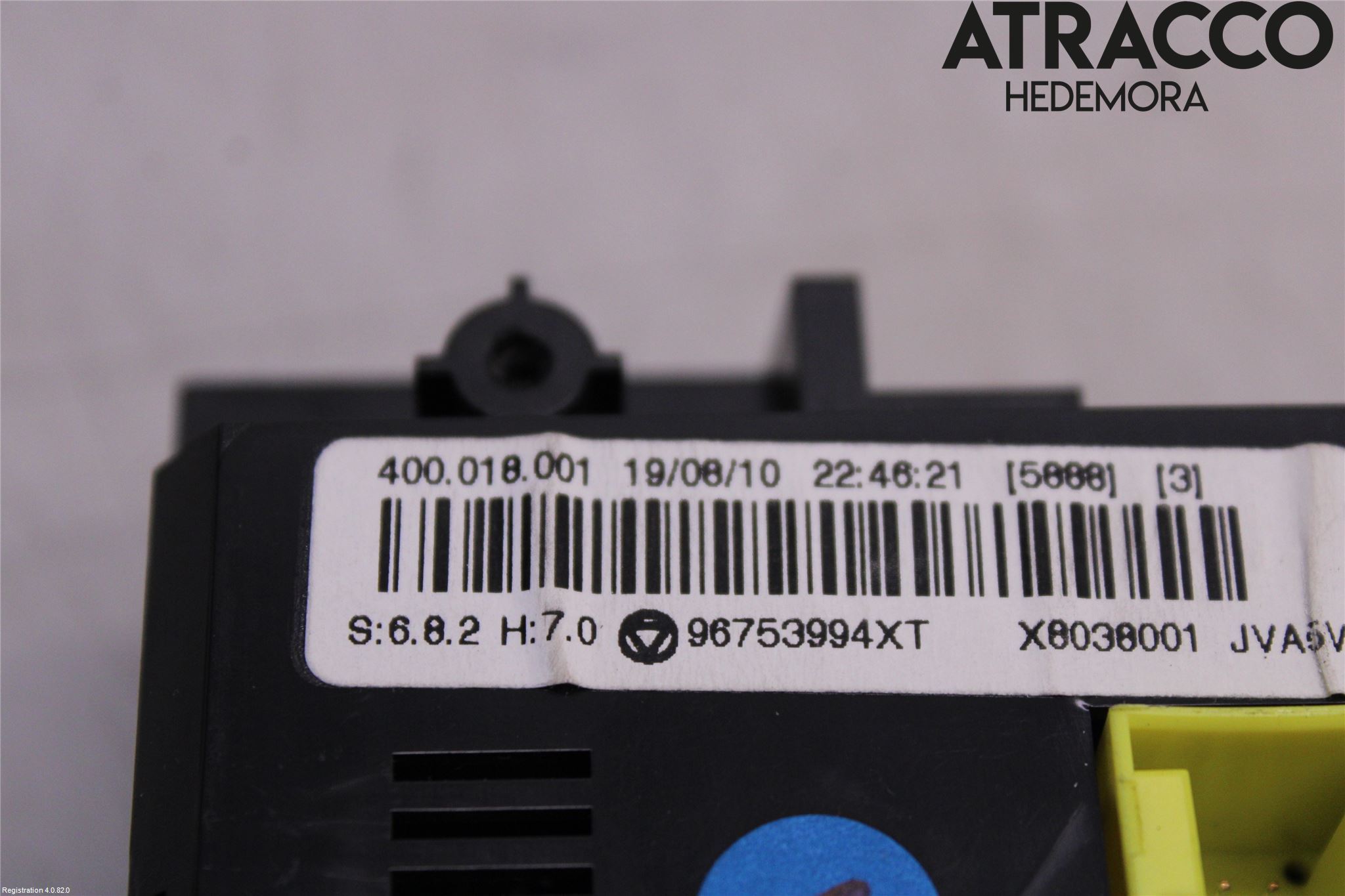 Citroen DS3 Ac Styrenhet Ac Manöveren