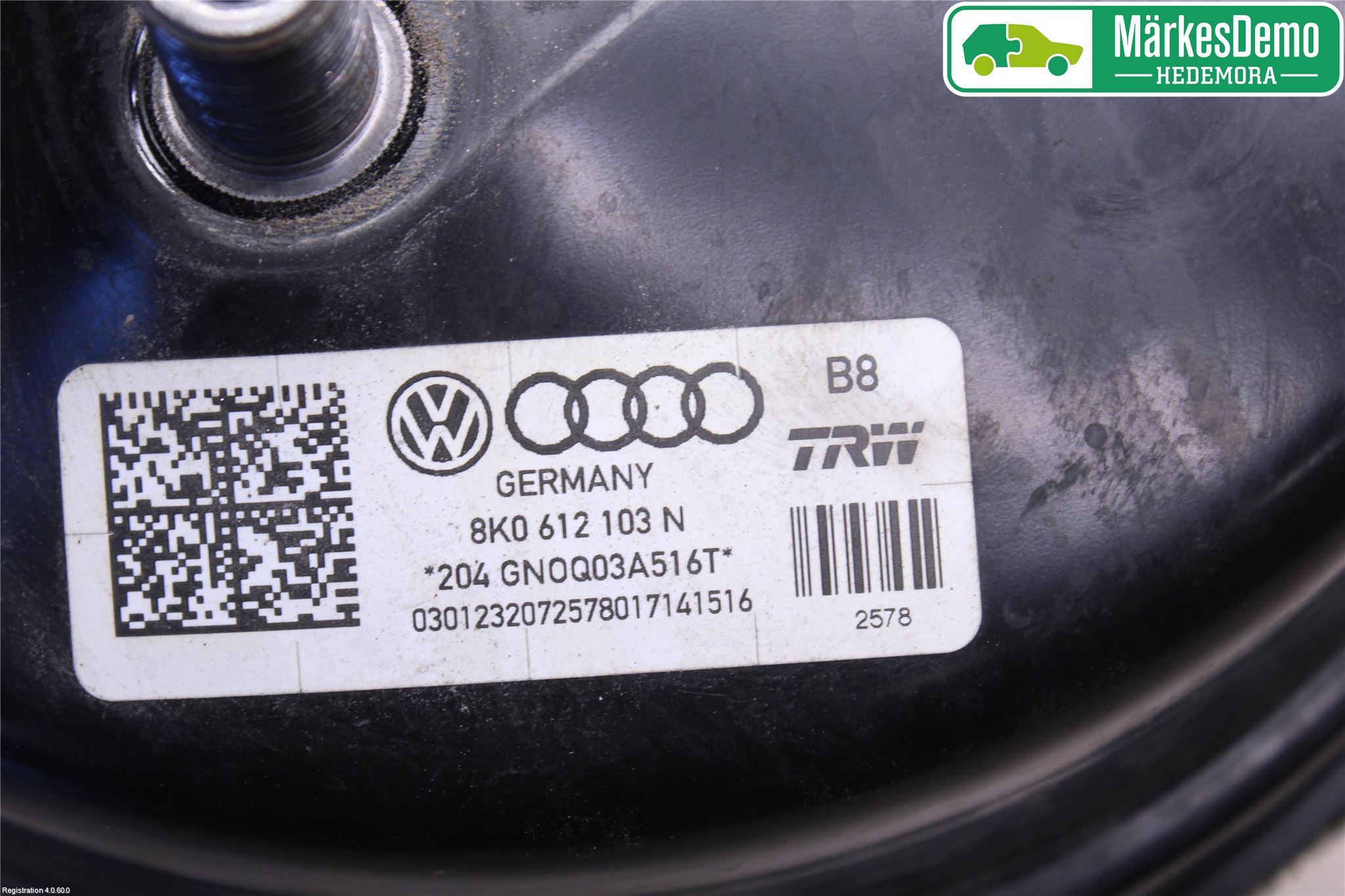 Audi A5 07-16 Bromsservo