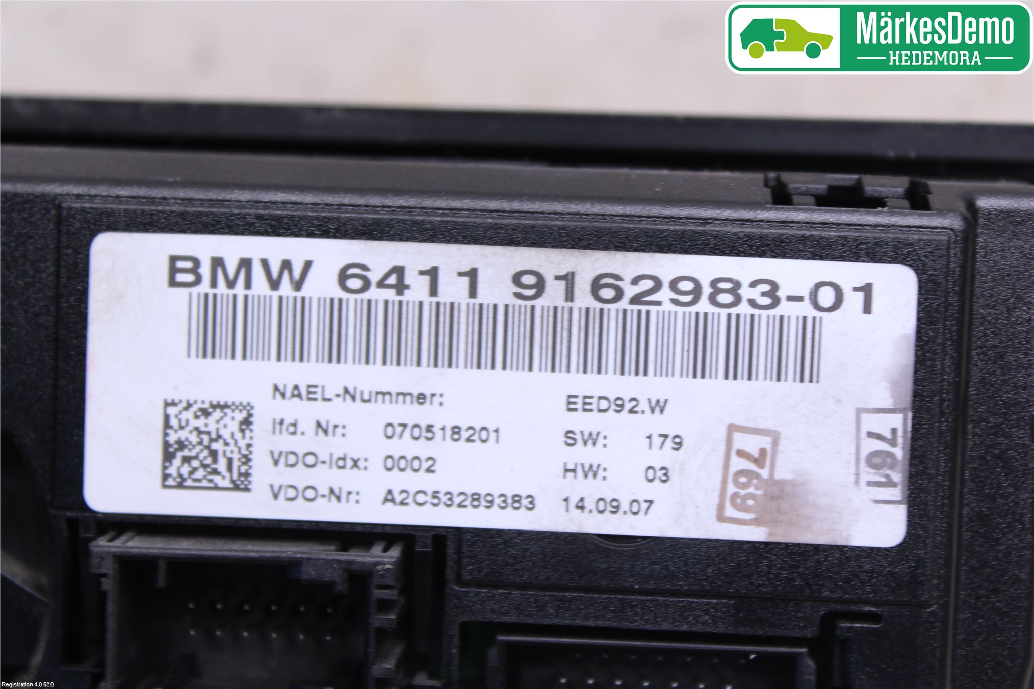 BMW 3 E90/91 SED/TOU 05-12 Ac Styrenhet Ac Manöveren