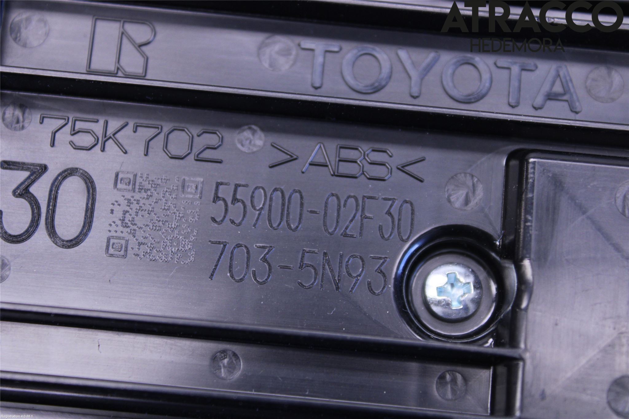 Toyota COROLLA 19- Ac Styrenhet Ac Manöveren