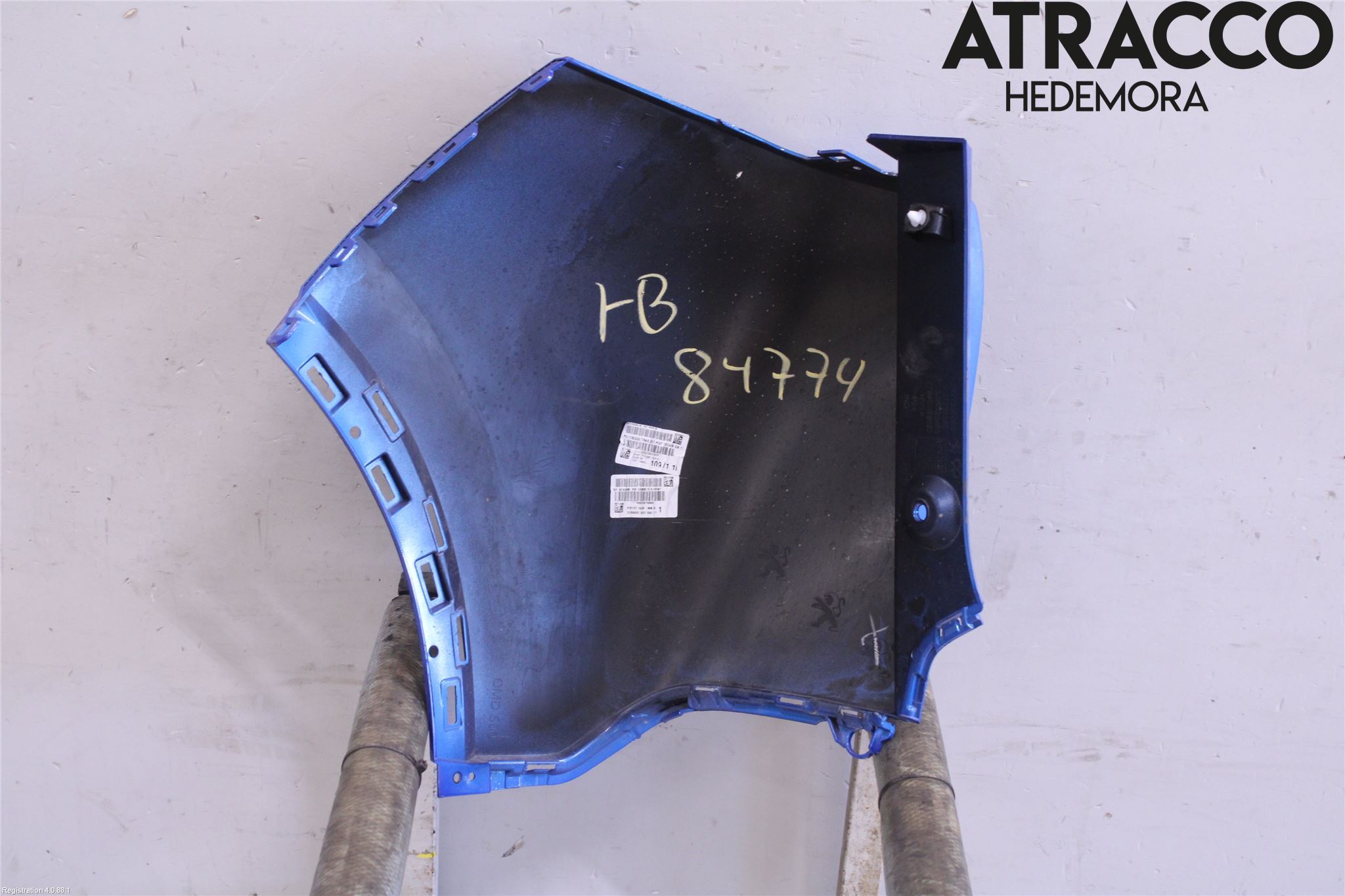 Peugeot 2008/E-2008 20- Stötfångardel Bak Hö