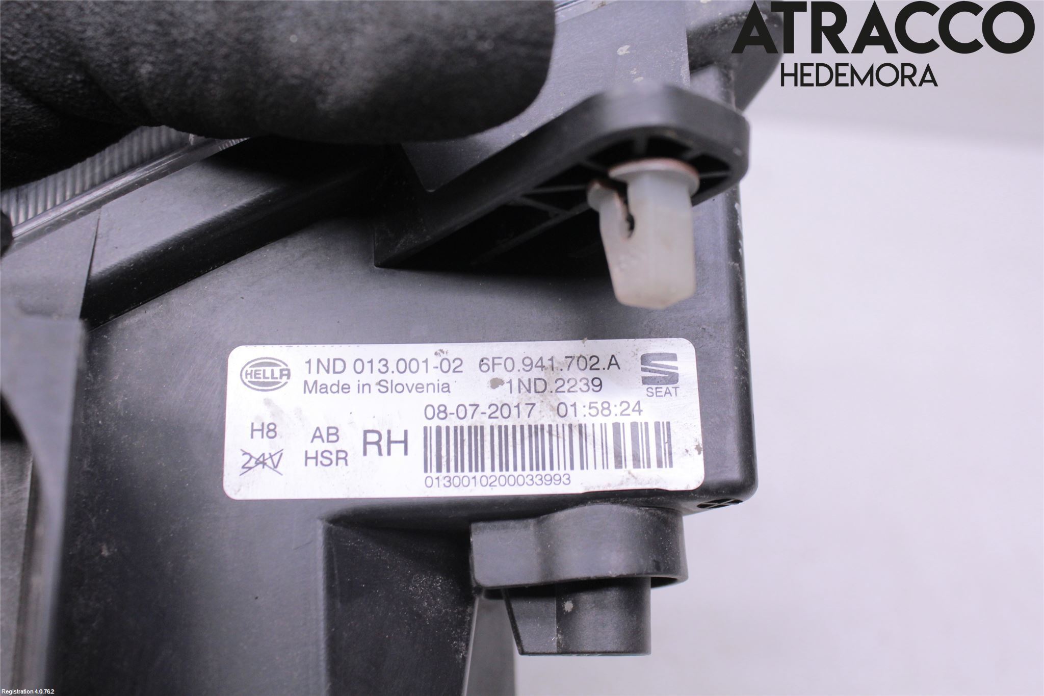 Seat IBIZA V 17-20 Dimljus-Varselljus Fram