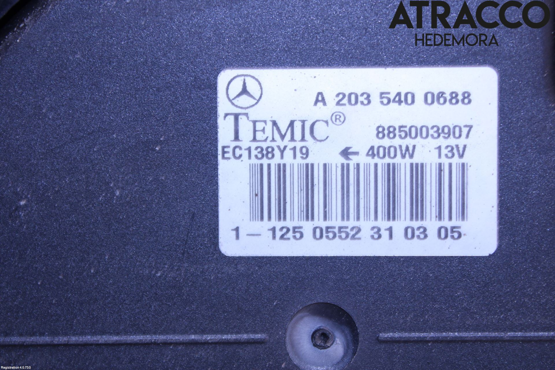 Mercedes-Benz MB C (203) 00-07 Kylfläkt El