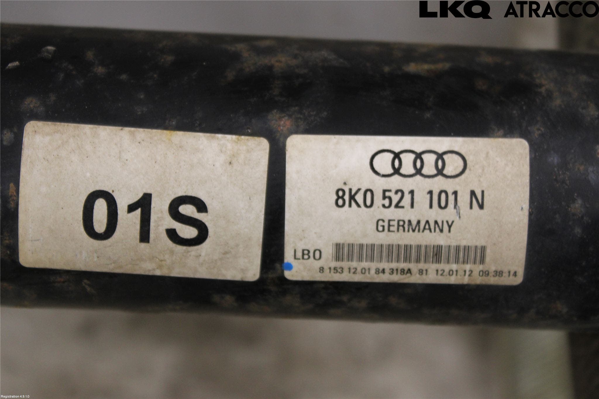 Audi S5 07- Mellanaxel Komp
