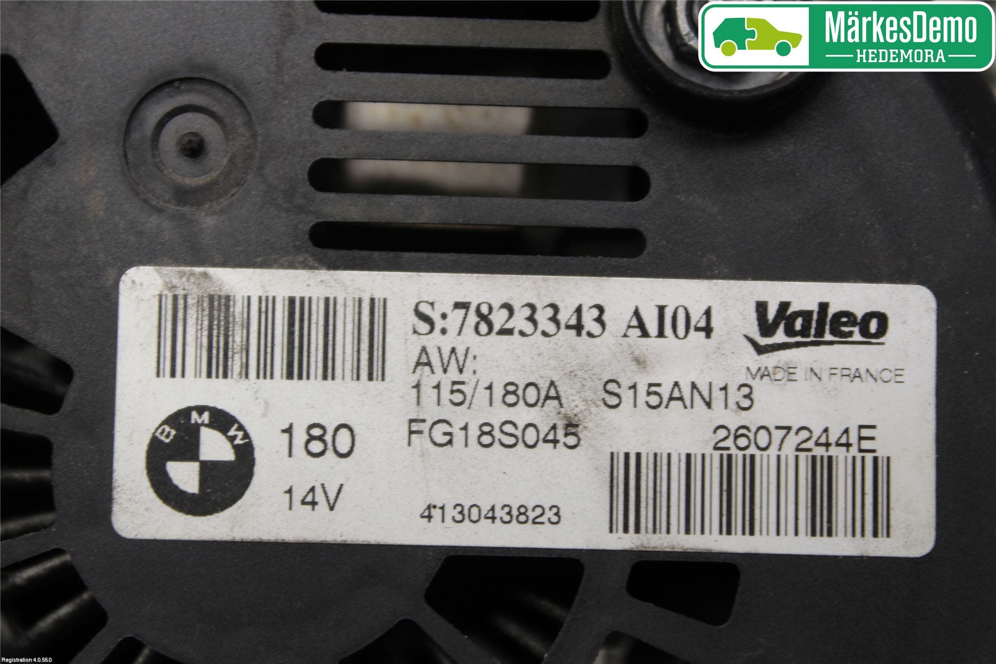 BMW 3 F30/F31/F80 12-19 Generator