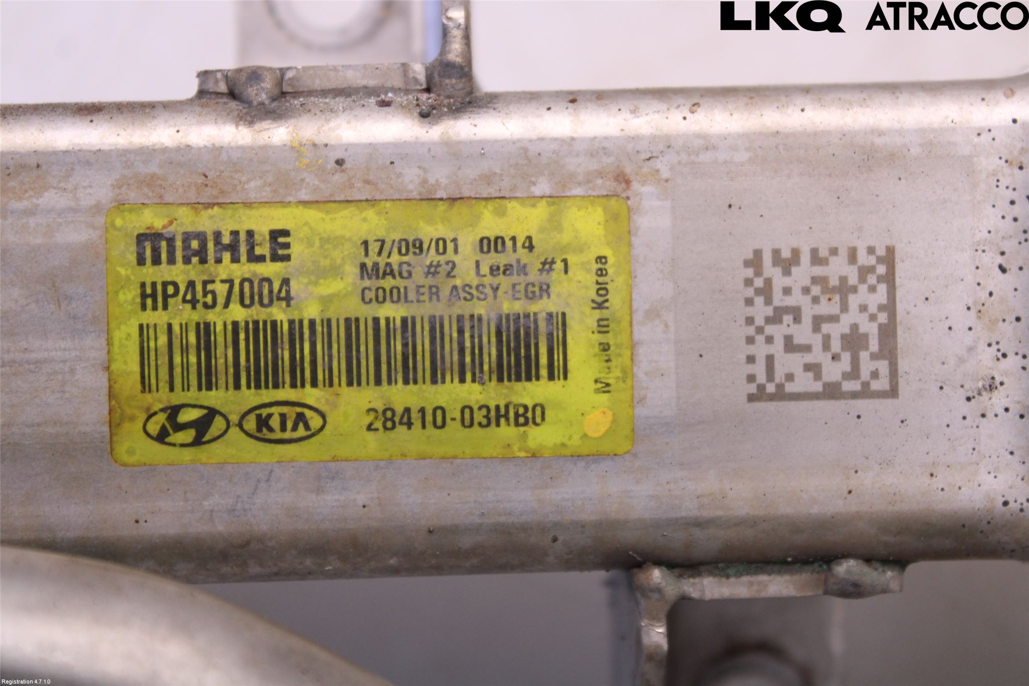 Kia NIRO (DE) 17-22 Avgaskylare