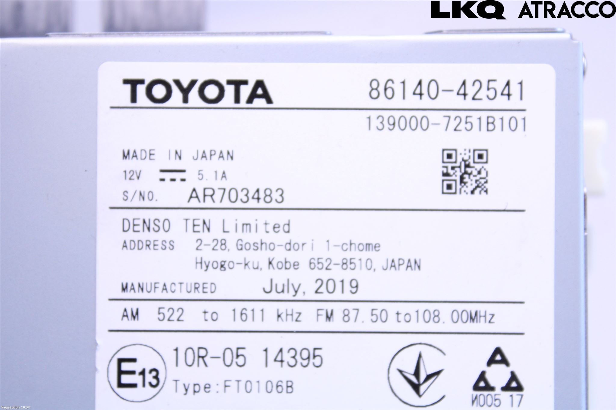Toyota RAV4 19- Cd Radio - Multimediapanel