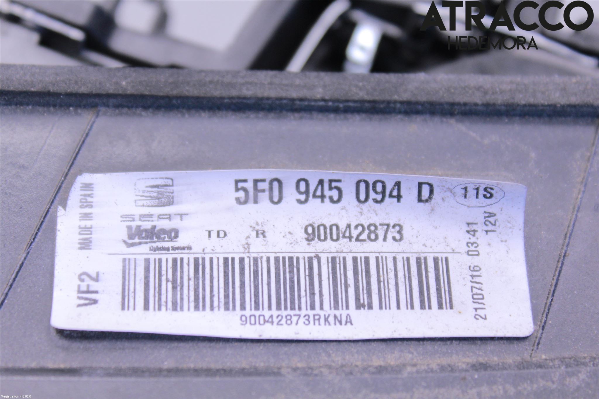 Seat LEON 13-20 Bakljus Lucka Hö