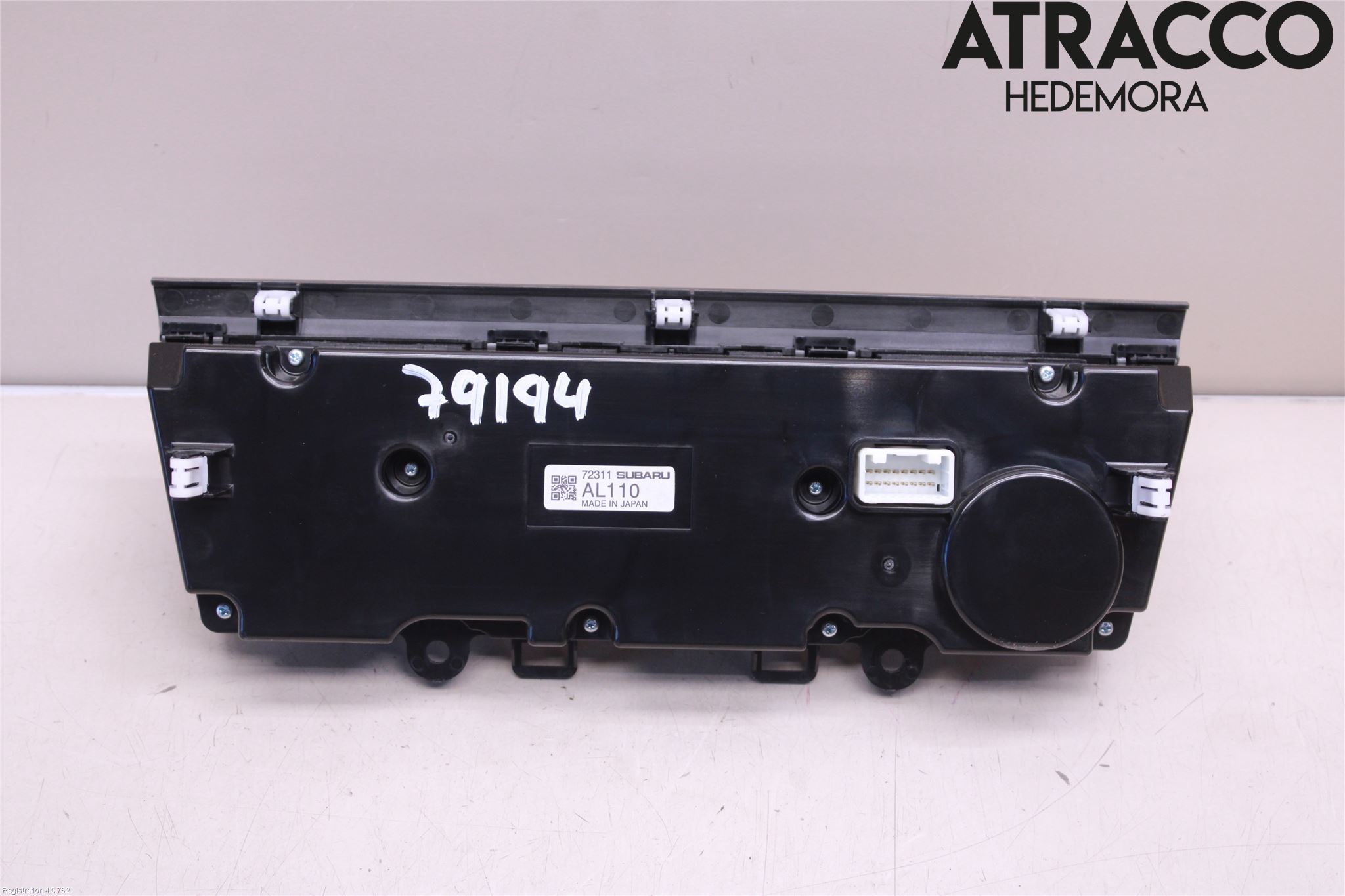 Subaru OUTBACK 15-20 Ac Styrenhet Ac Manöveren