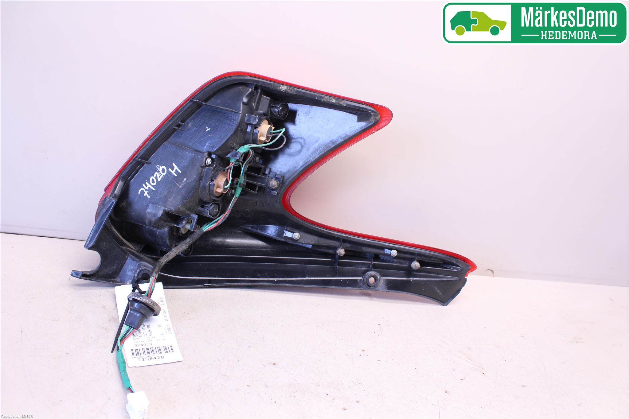 Nissan JUKE 10-14 Bakljus Höger