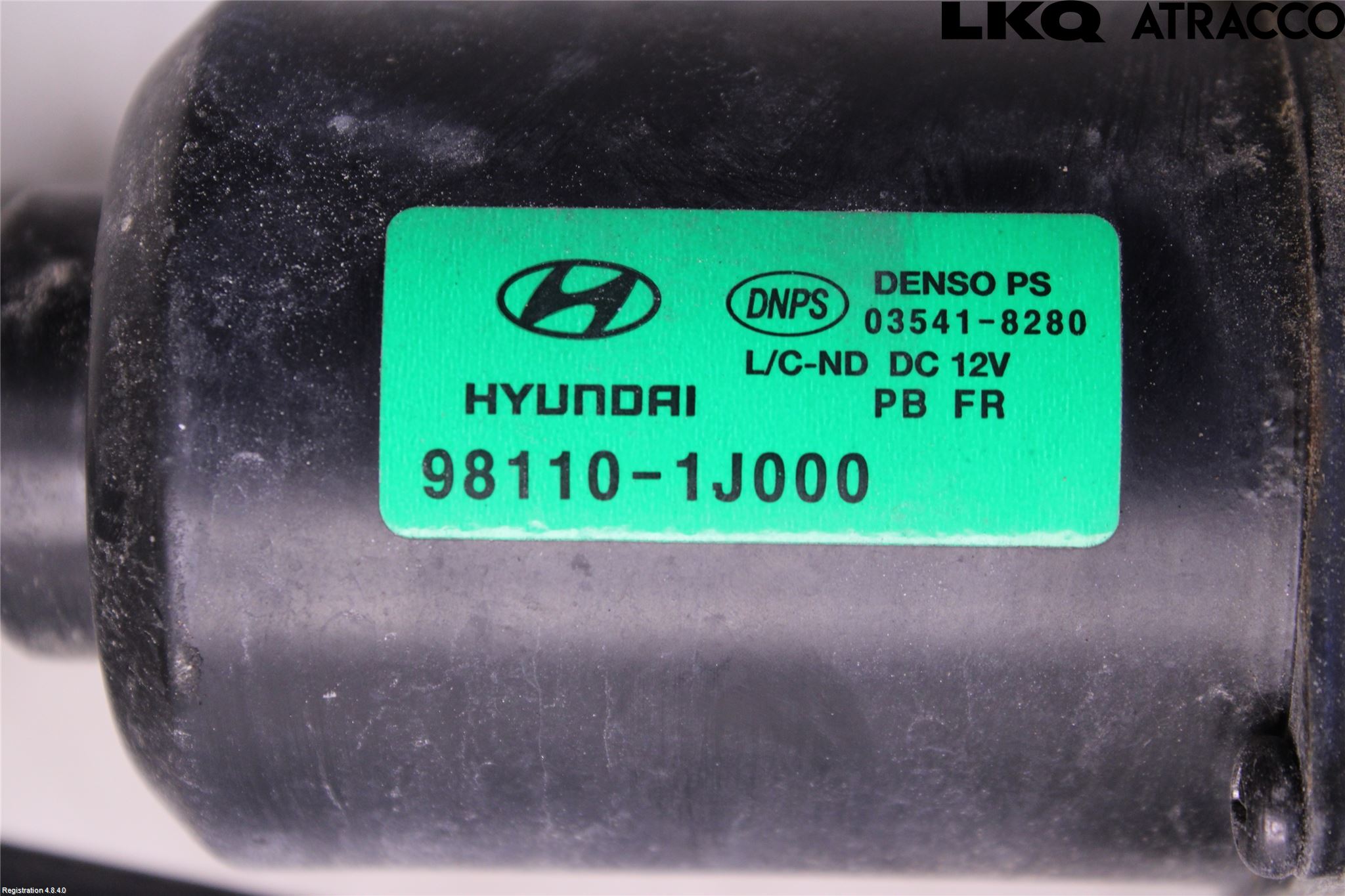 Hyundai i20 PB 09-14 Torkarmotor Vindruta