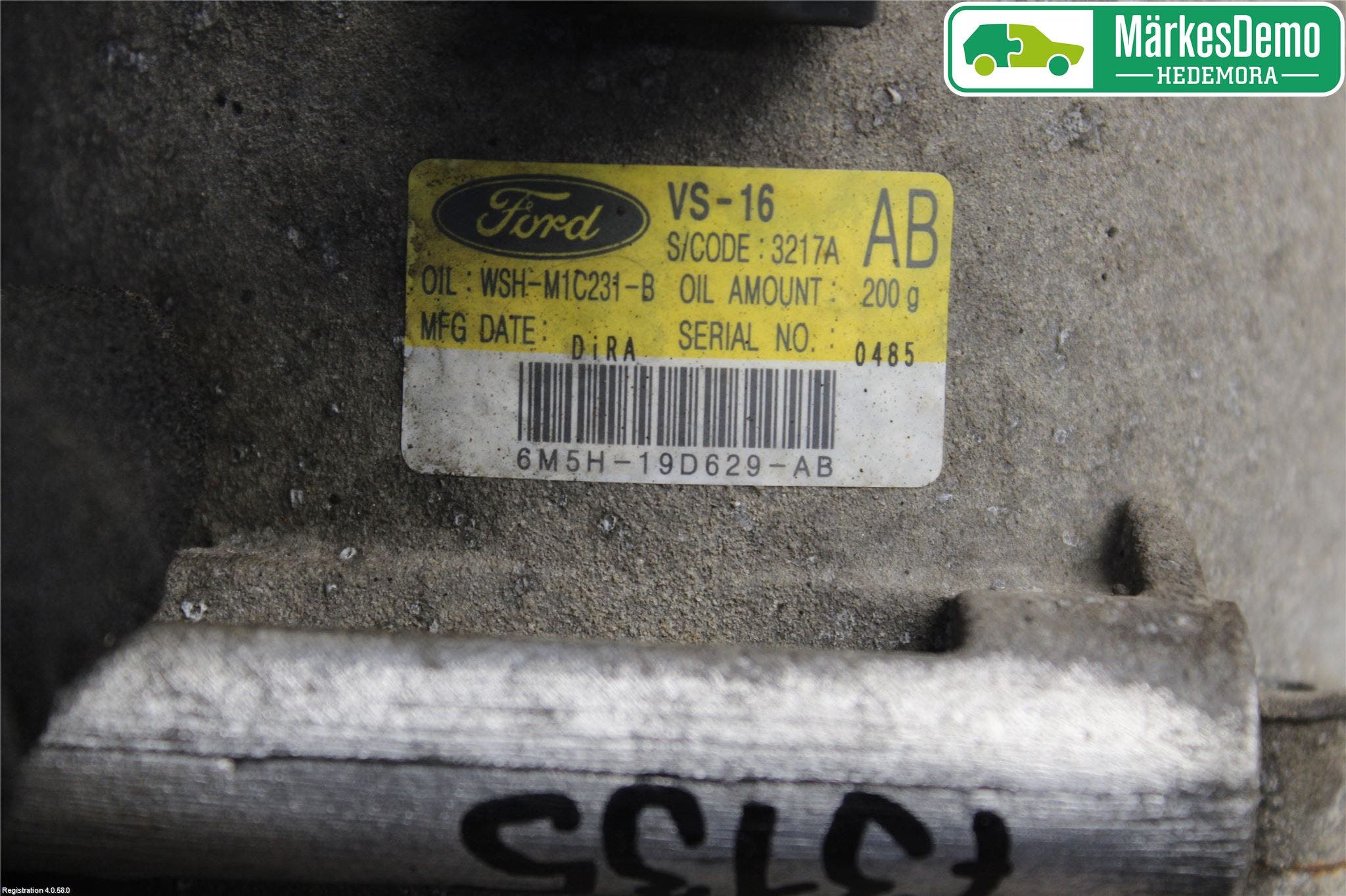 Ford FOCUS 08-11 Ac Kompressor