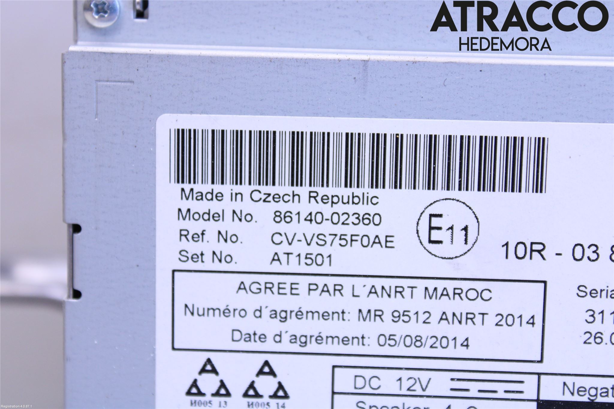 Toyota AURIS 13-19 Cd Radio - Multimediapanel