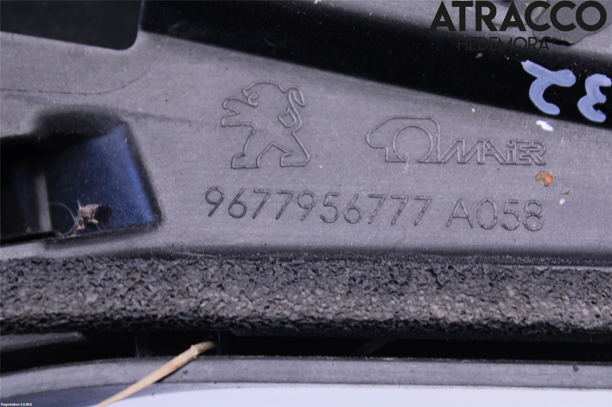 Peugeot 308 14-21 Vindavvisare-Takkåpa