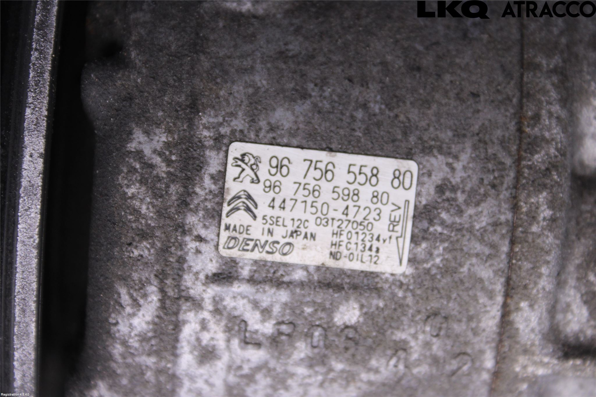 Citroen C4 PICASSO 14-18 Ac Kompressor