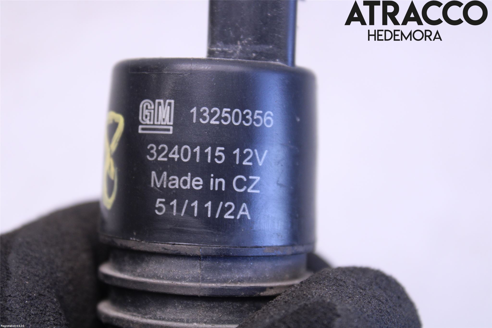 Opel AMPERA 12-16 Spolarpump Vindruta