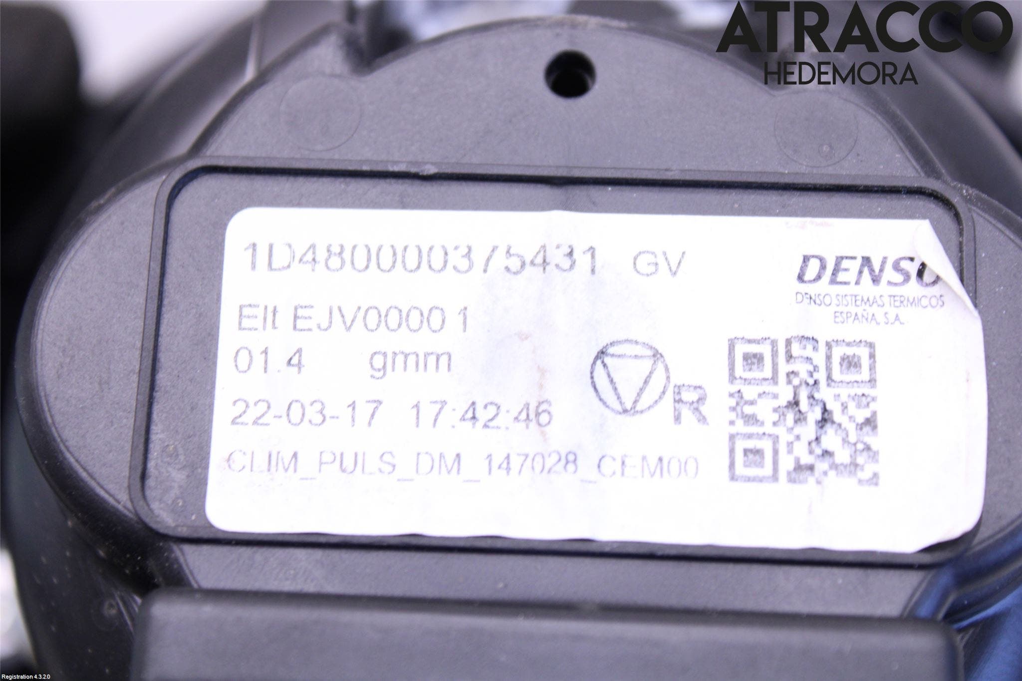 Citroen JUMPY/E-JUMPY 16- Ac Värmefläkt