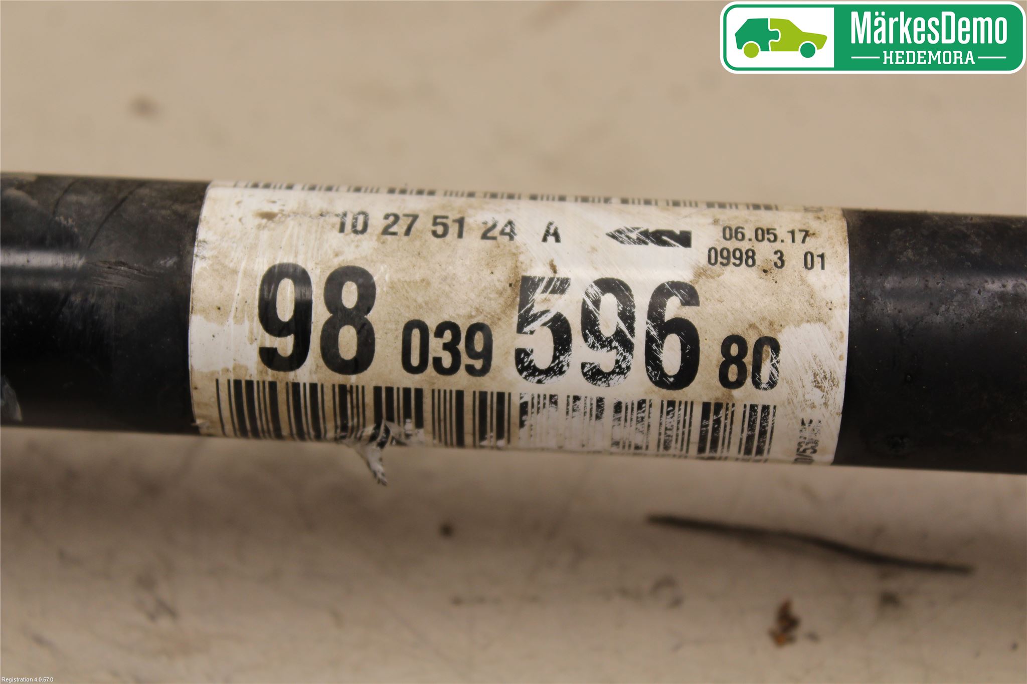 Peugeot PEUGOT 208 16-19 Drivaxel Fram Höger