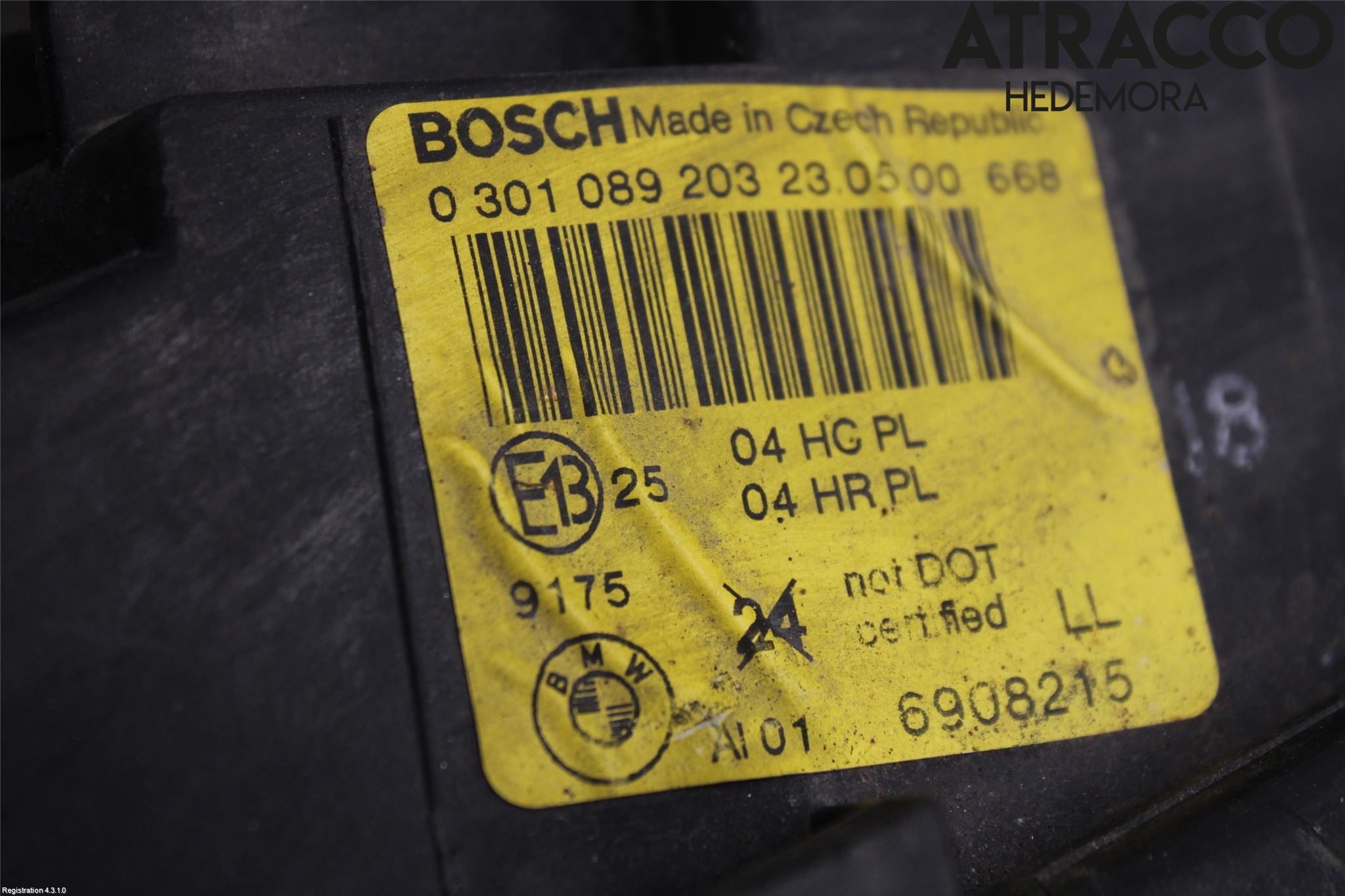 BMW 3 E46      98-05 Strålkastare