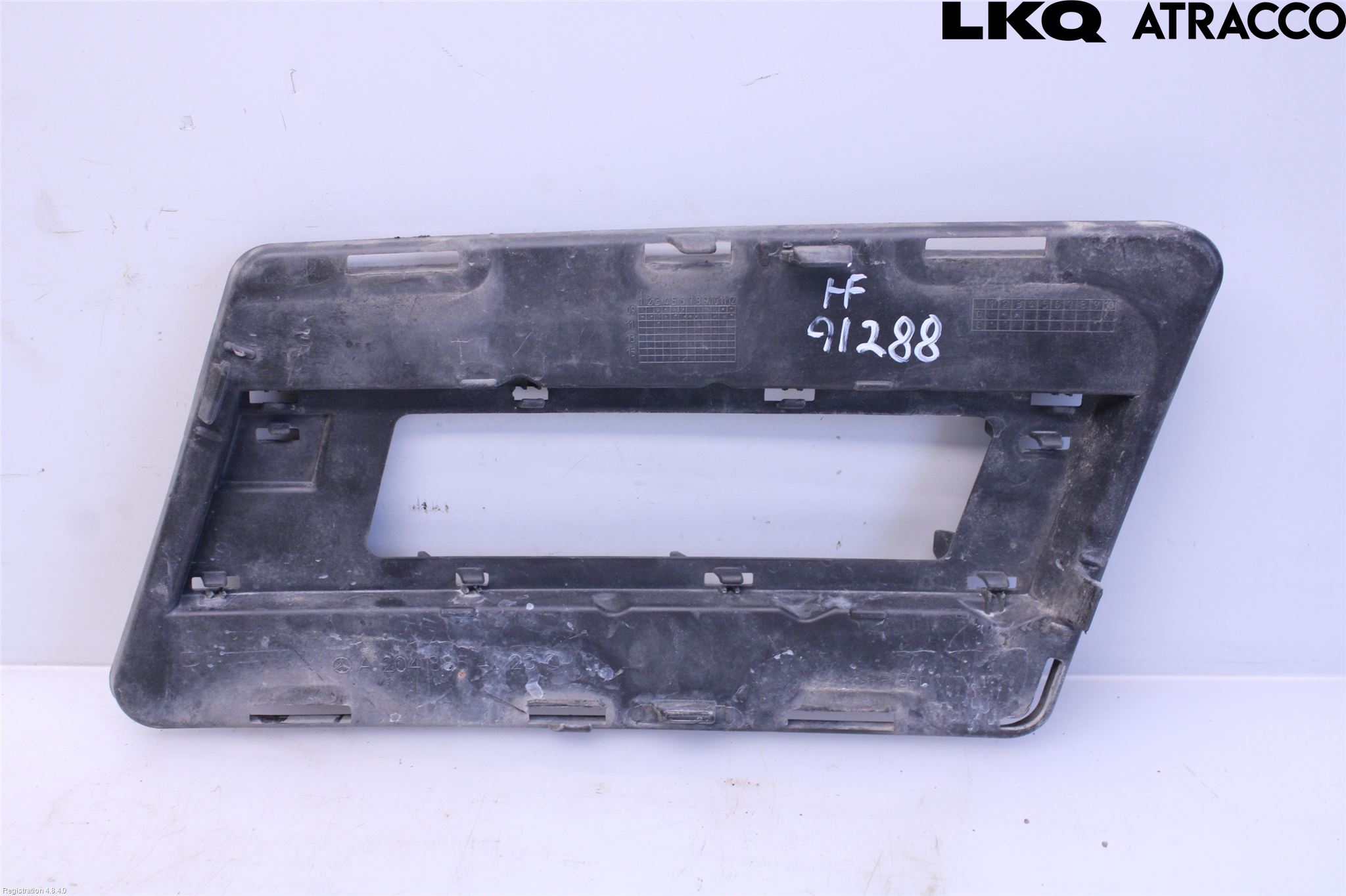 Mercedes-Benz MB GLK-KLASS (X204) 08-16 Dimljussarg Fram