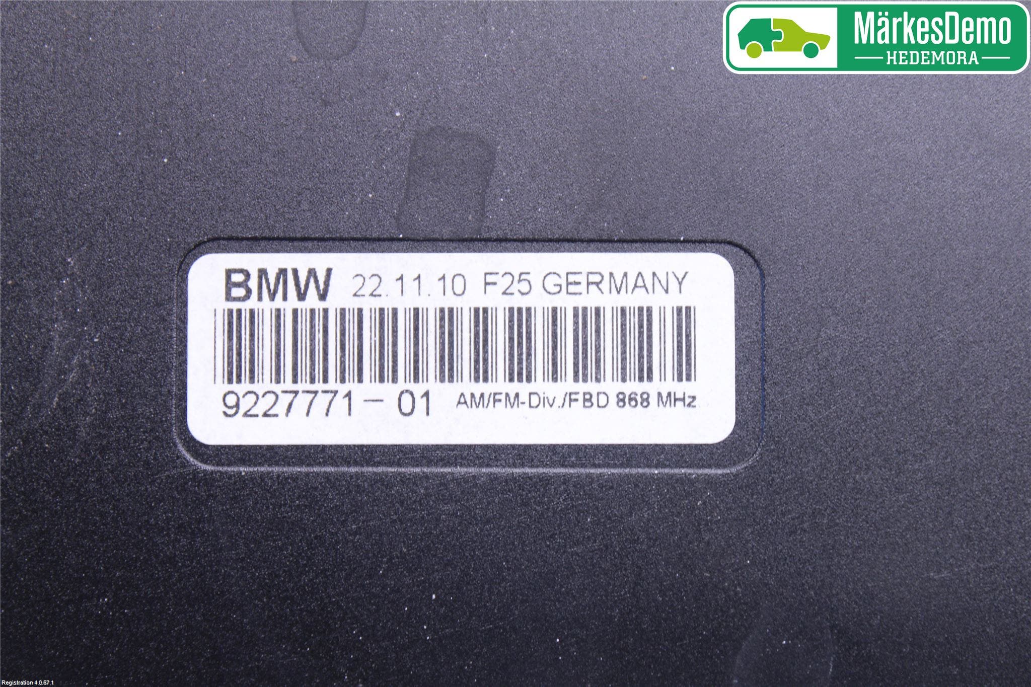 BMW X3 F25 10-17 Antennförstärkare