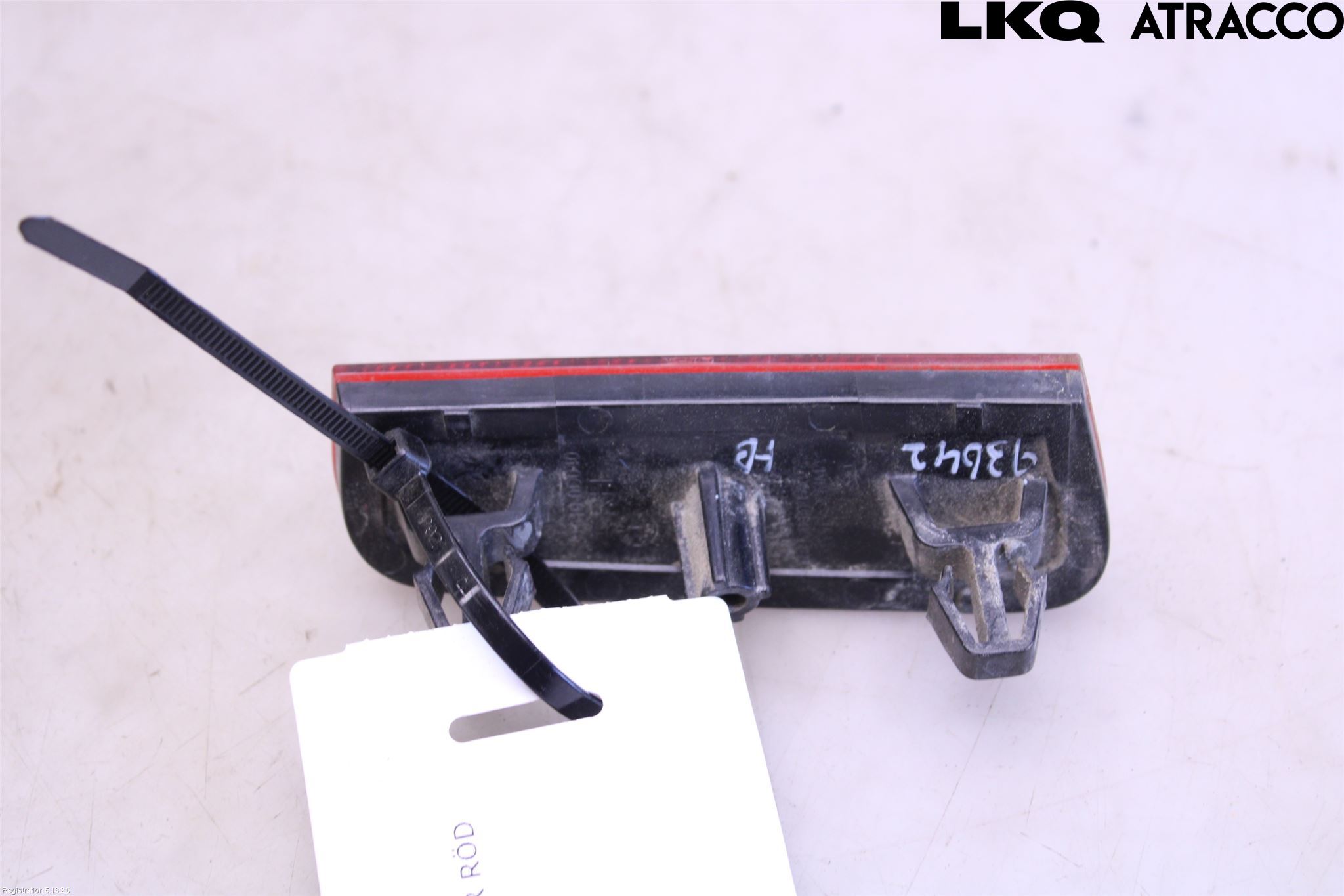 Toyota YARIS XP130 15-20 Dimljus/Reflex Bak