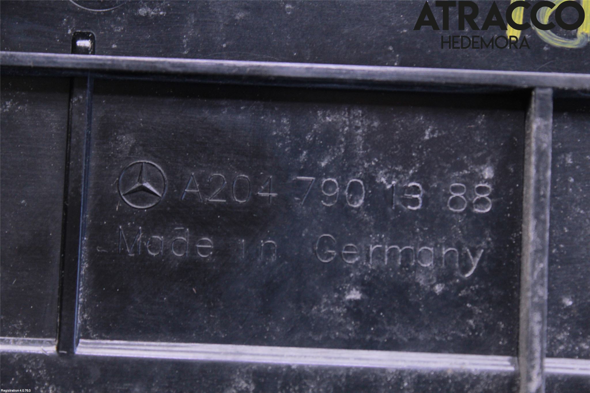Mercedes-Benz MB GLK-KLASS (X204) 08-16 Spoiler Baklucka
