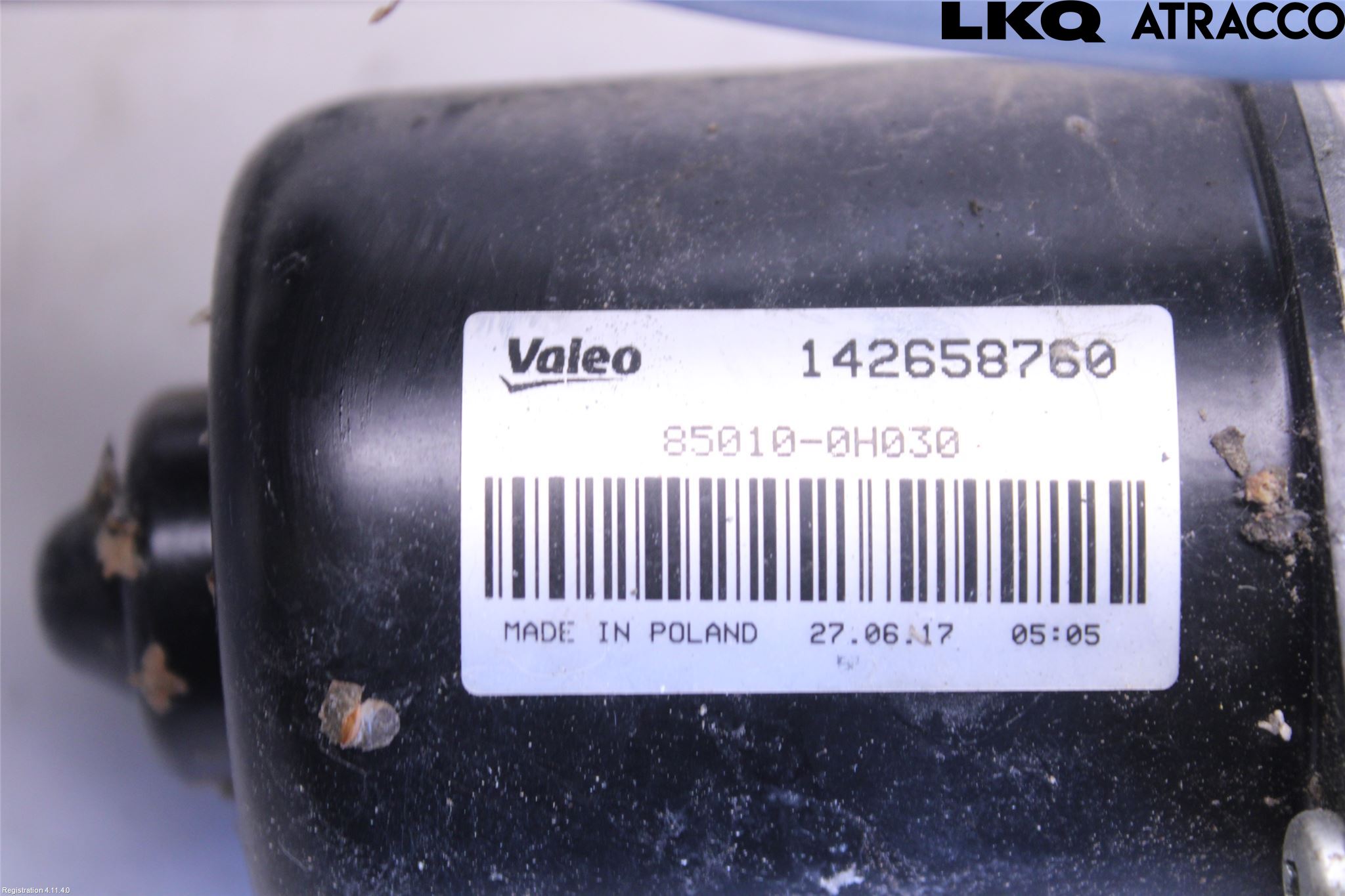 Peugeot 108 15-22 Torkarmotor Vindruta