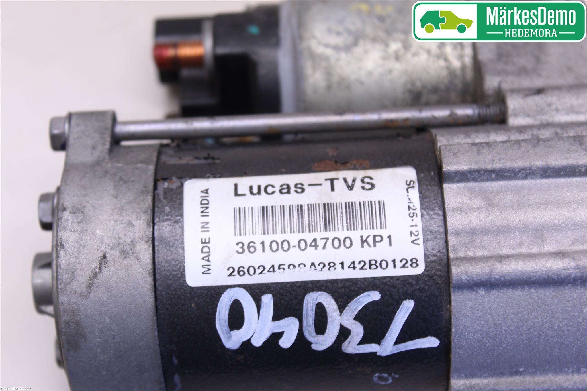 Hyundai i10 BA 14-16 Startmotor