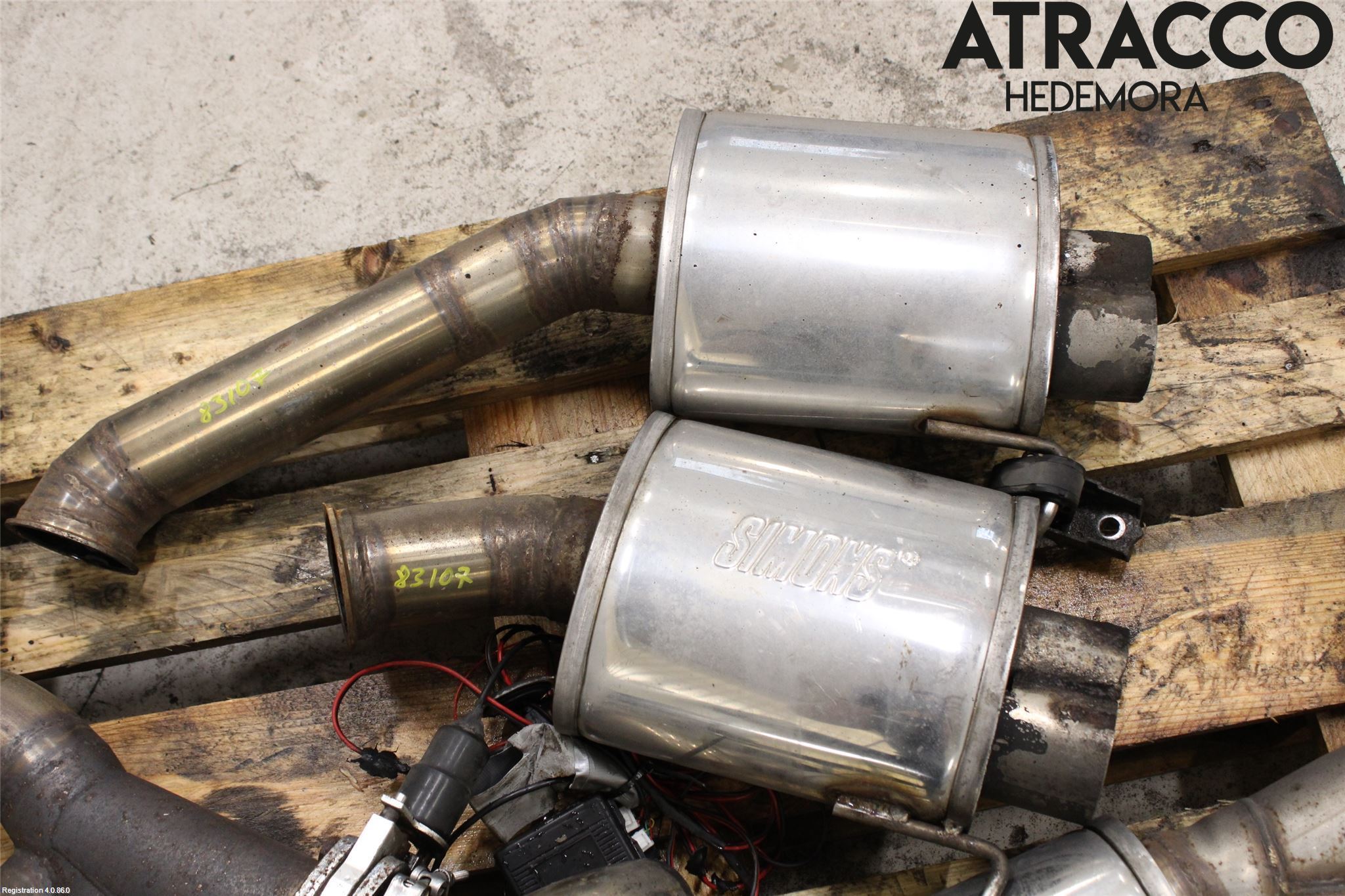 Audi A4 12-15 Avgas Halvsats