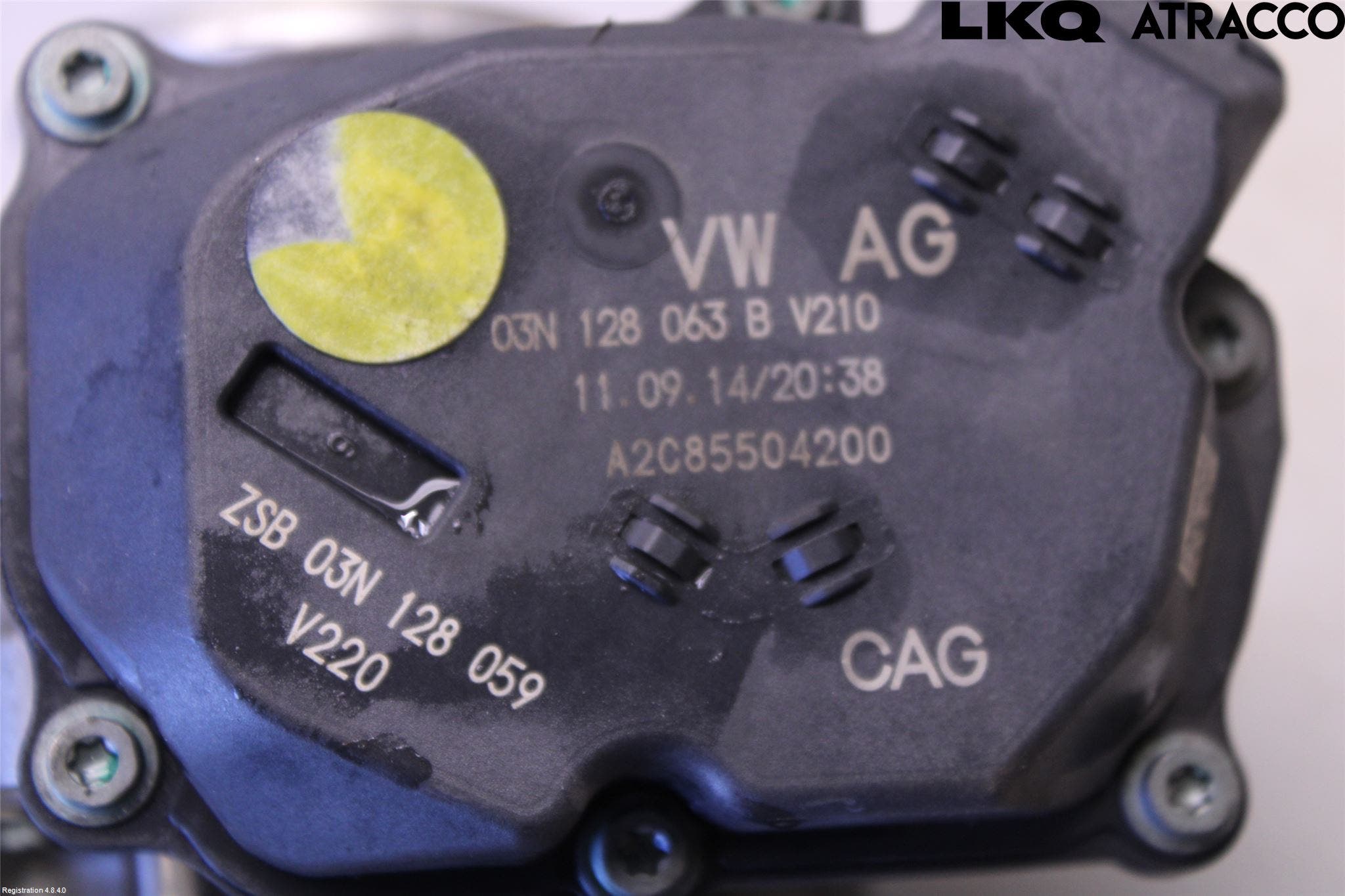 Volkswagen VW PASSAT 15-19 Injspjällhus