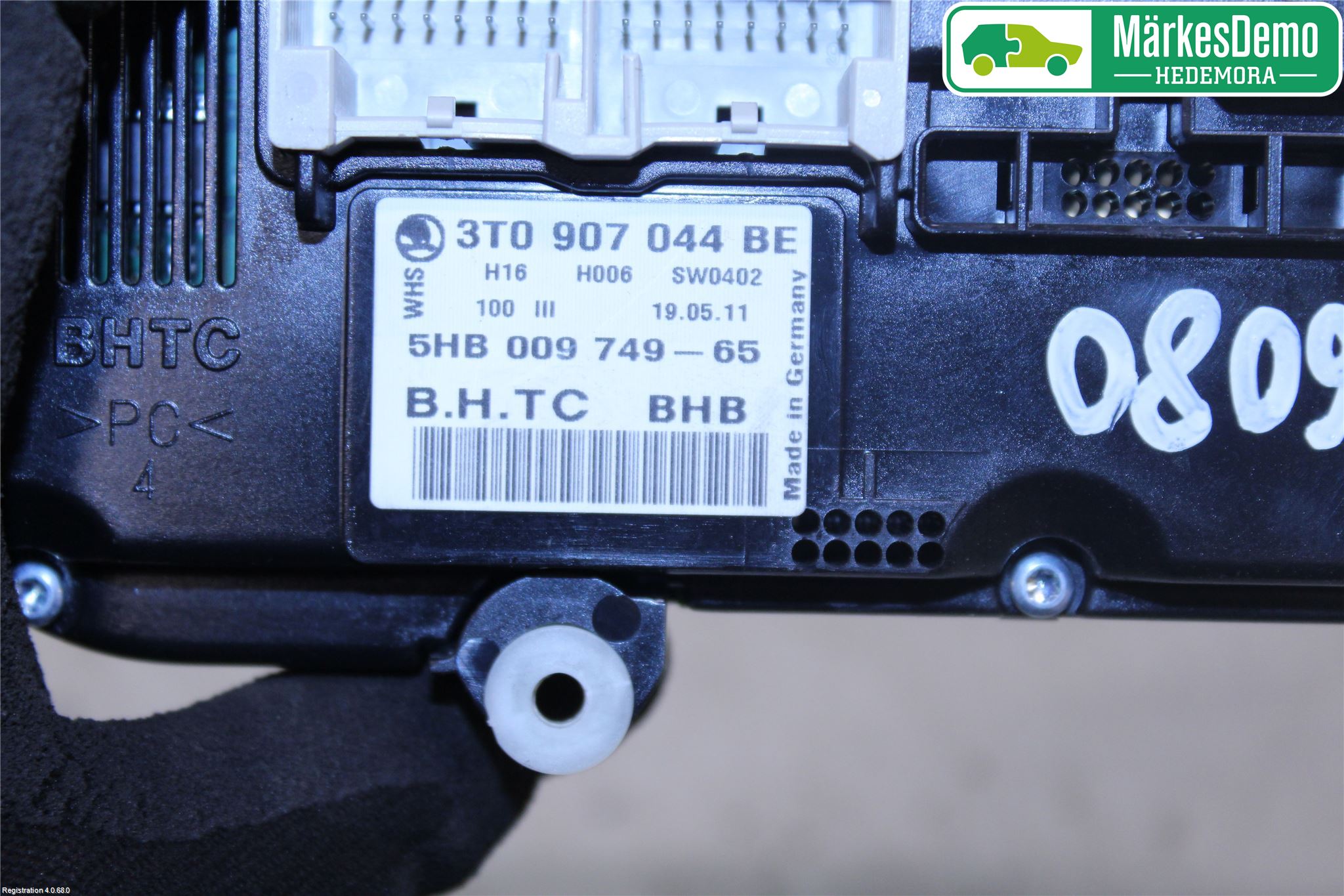 Skoda SUPERB 09-15 Ac Styrenhet Ac Manöveren