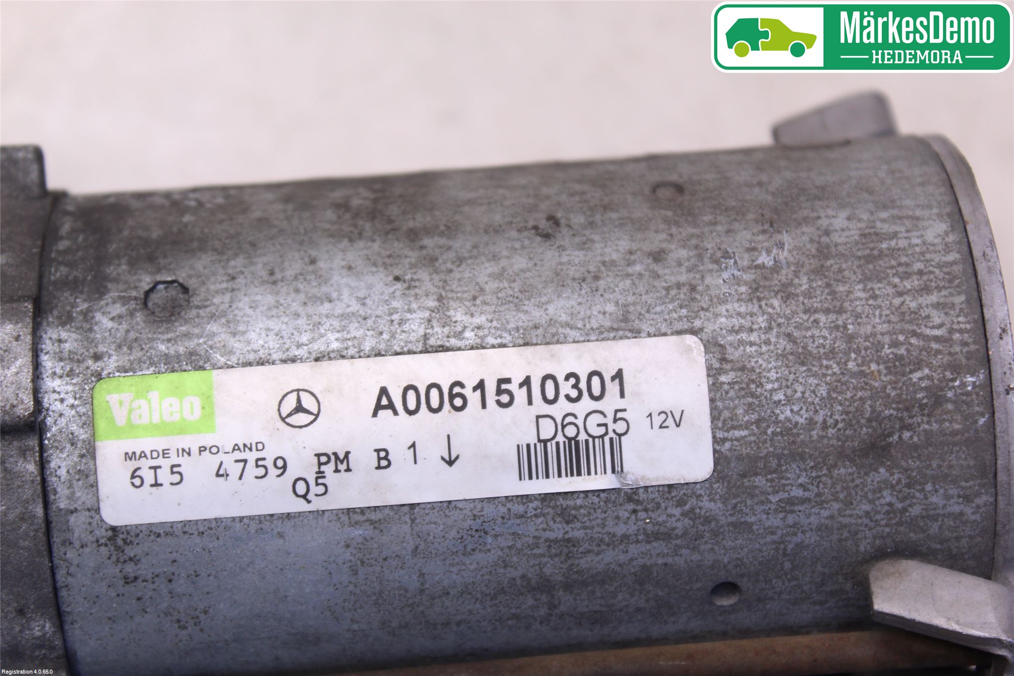 Mercedes-Benz MB B-KLASS (W245) 05-12 Startmotor