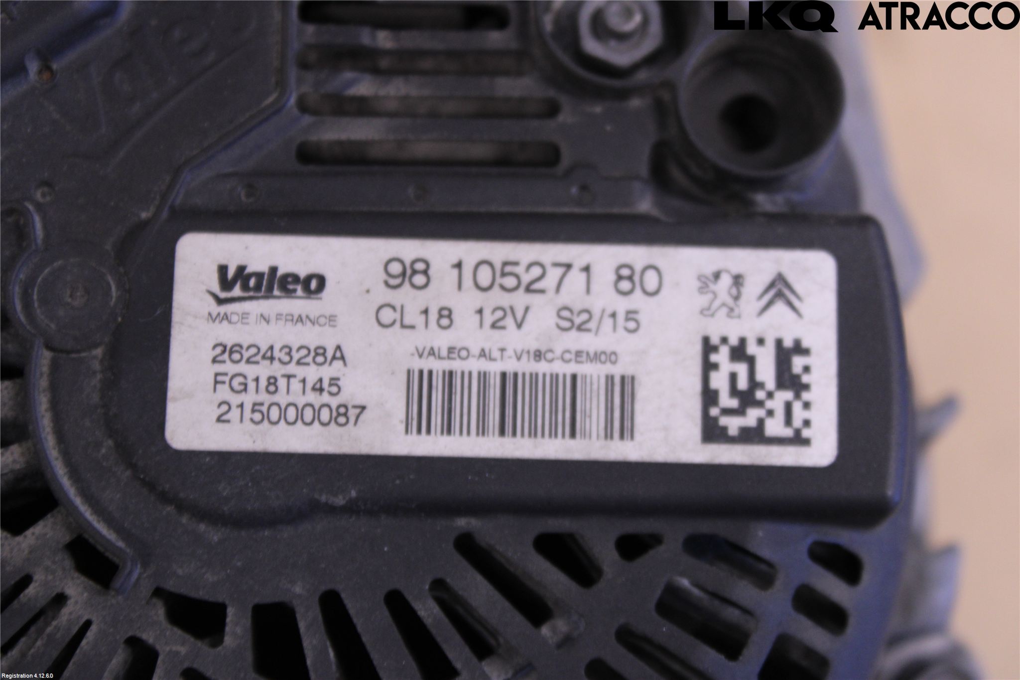 Peugeot 308 14-21 Generator