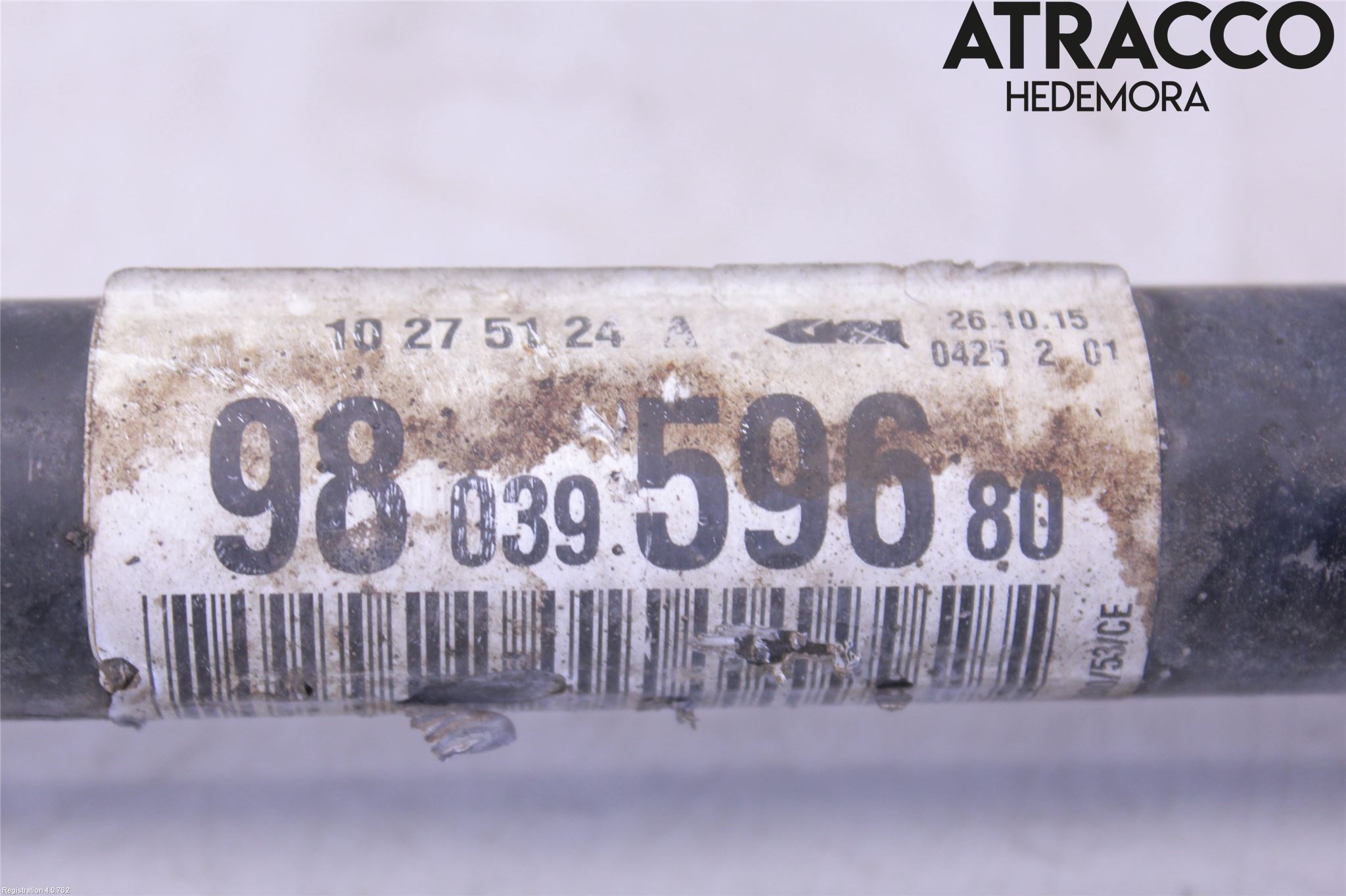 Peugeot PEUGOT 208 16-19 Drivaxel Fram Höger