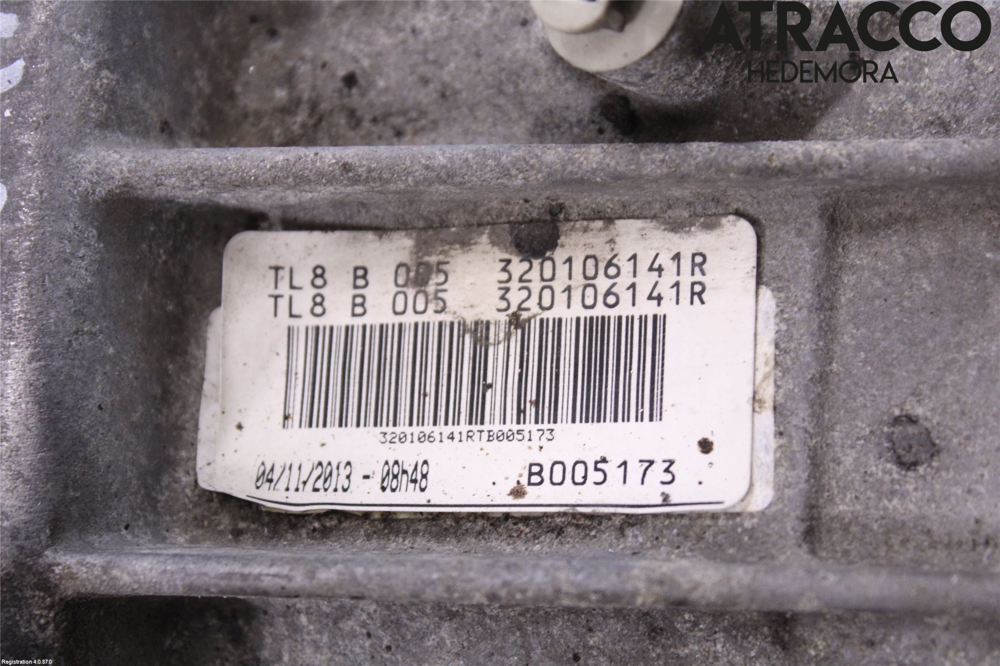 Dacia DUSTER 10-17 Växellåda Man 6 Vxl