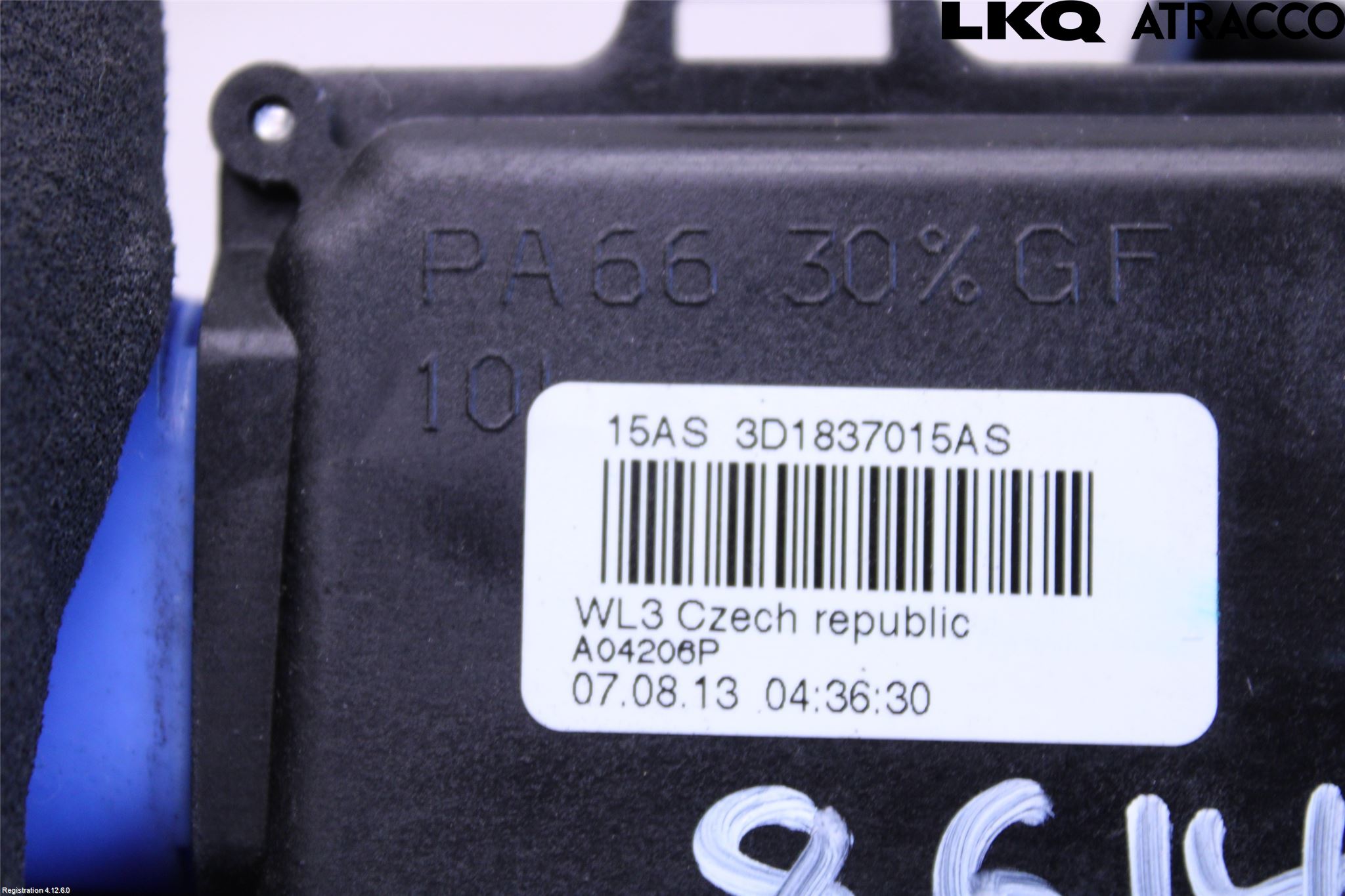 Volkswagen VW CADDY 11-15 Låskista-Dörrlås
