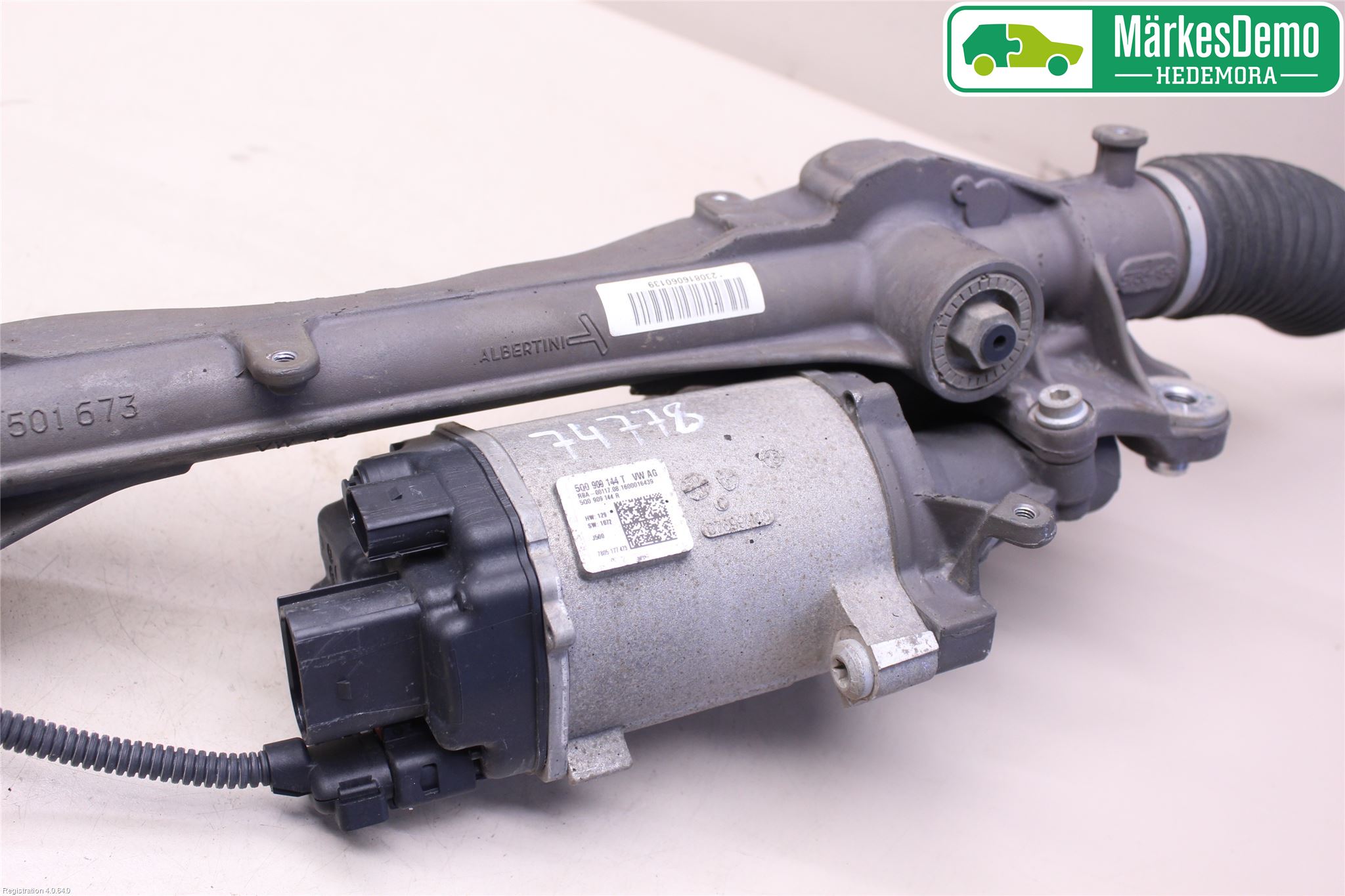 Skoda OCTAVIA (5E) 13-20 Styrväxel Servo -Snäcka