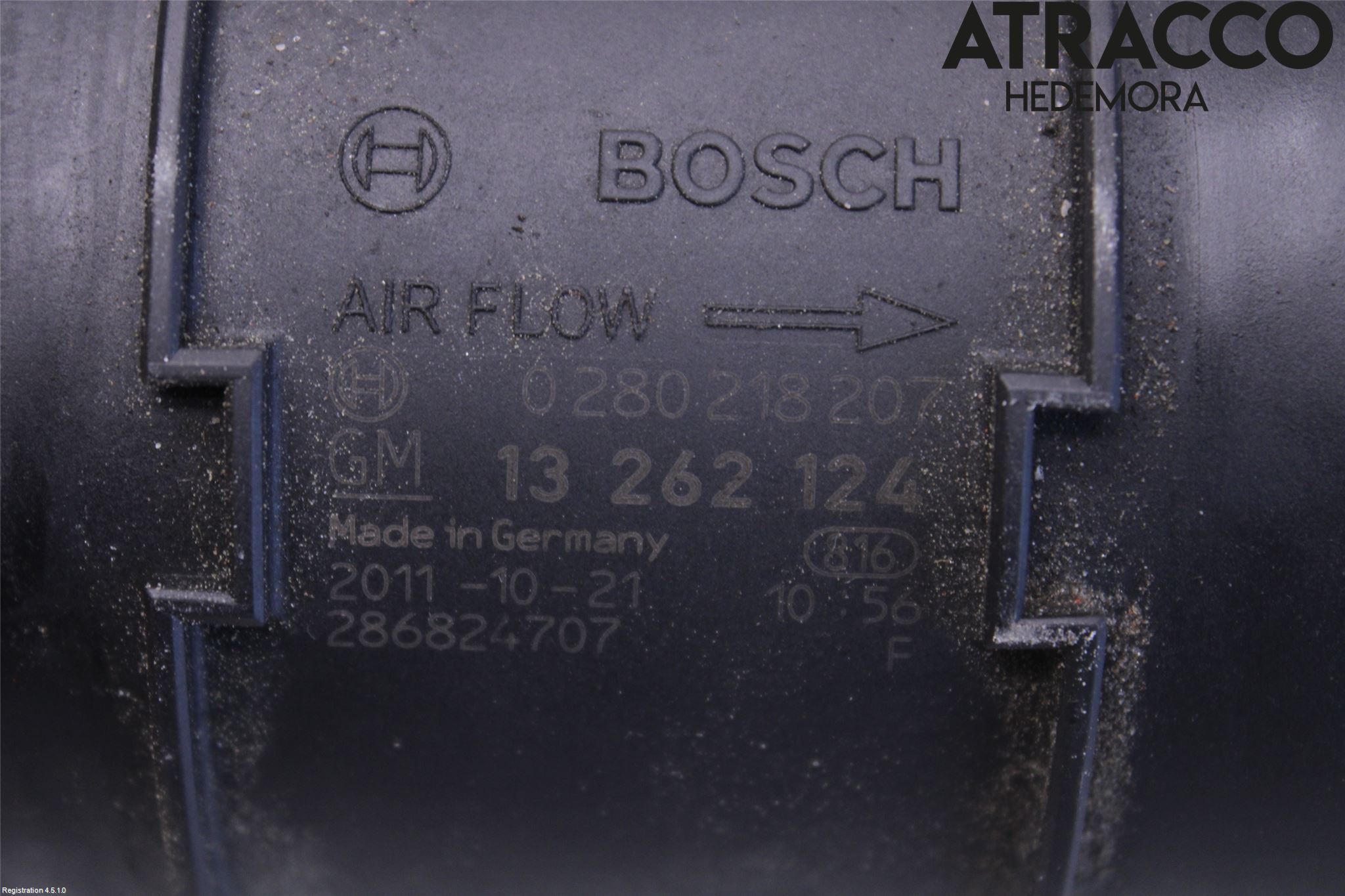 Opel MERIVA B 10-17 Injluftmassamätare