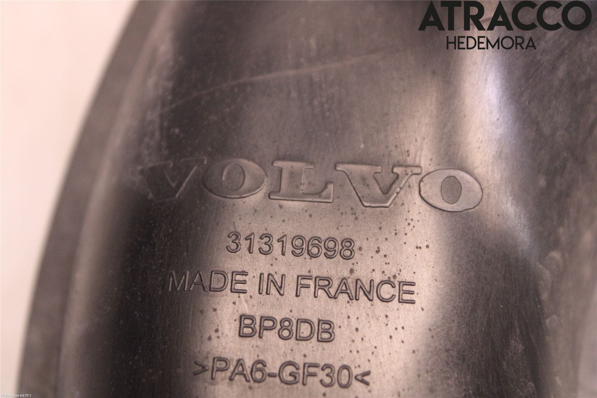 Volvo V70 14-16 Laddluft-Intercoolerrör