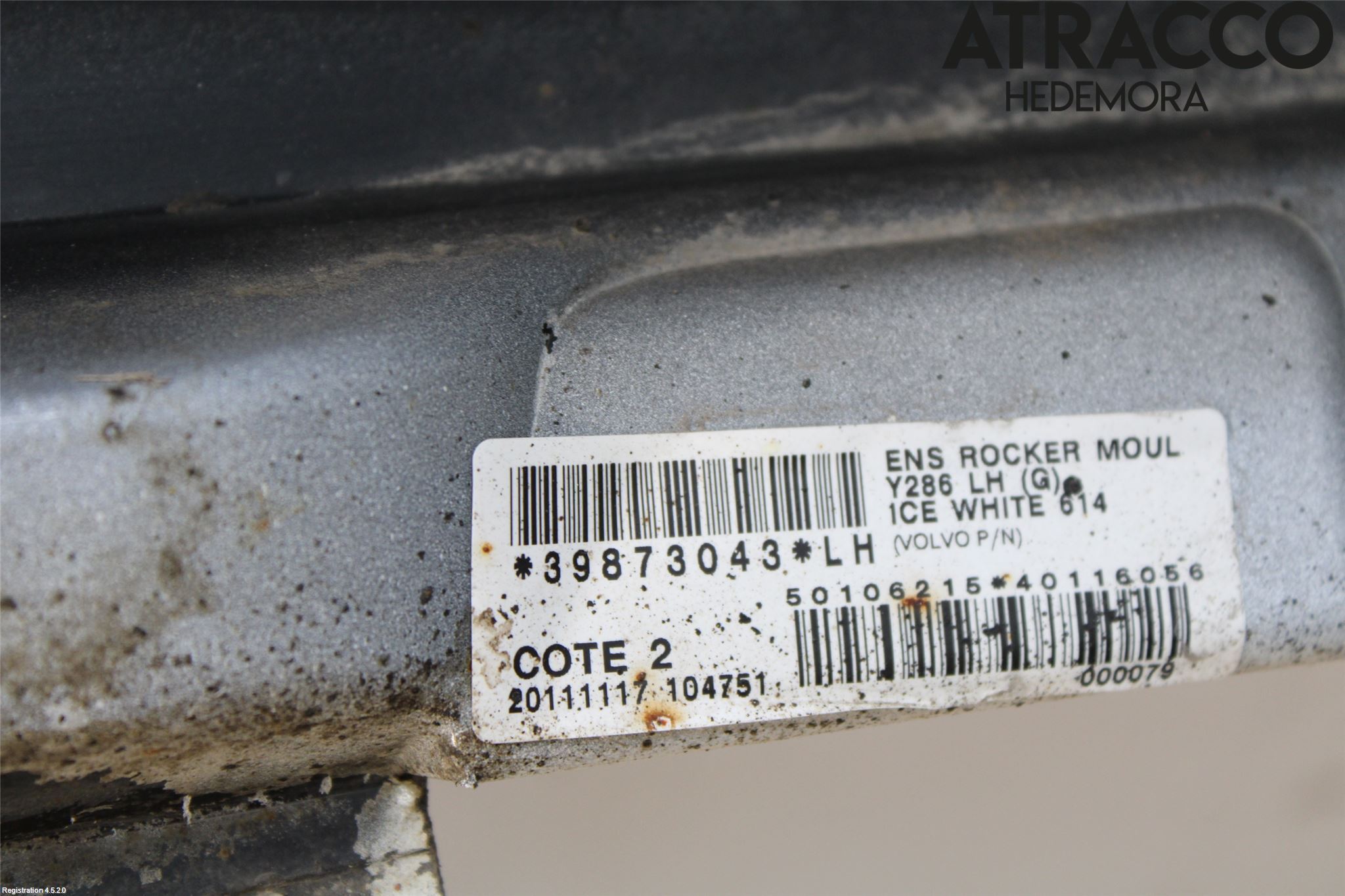 Volvo S80 07-13 Sidokjol Vä