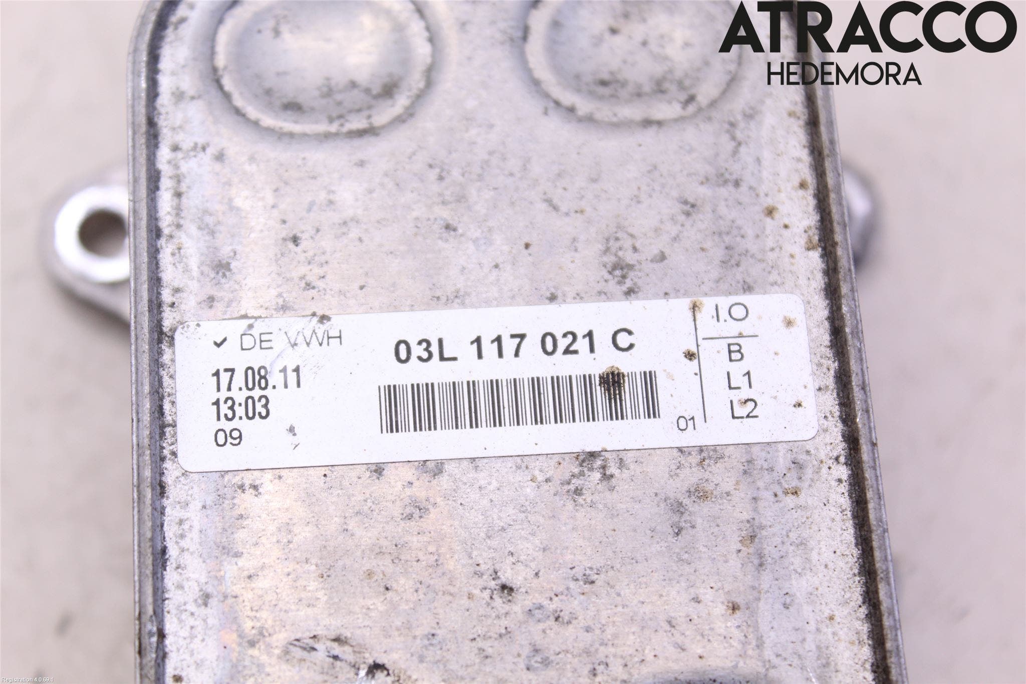 Volkswagen VW POLO 10-17 Oljekylare Motor